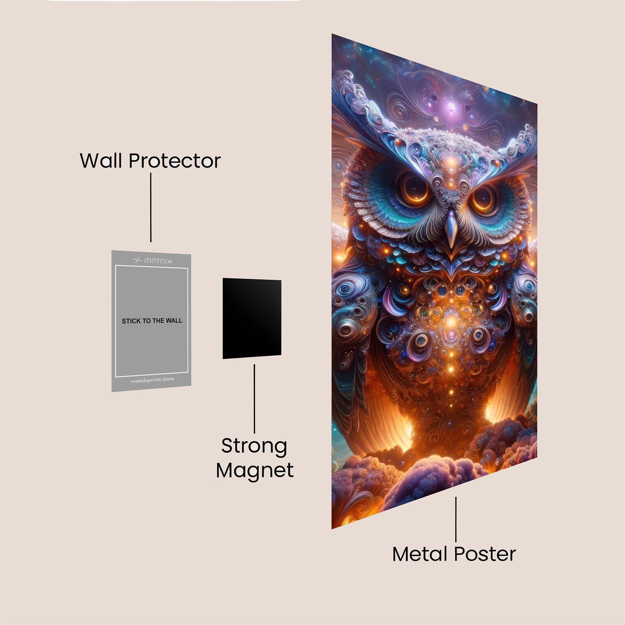 Celestial Wisdom Safe Wall Magnetic / M