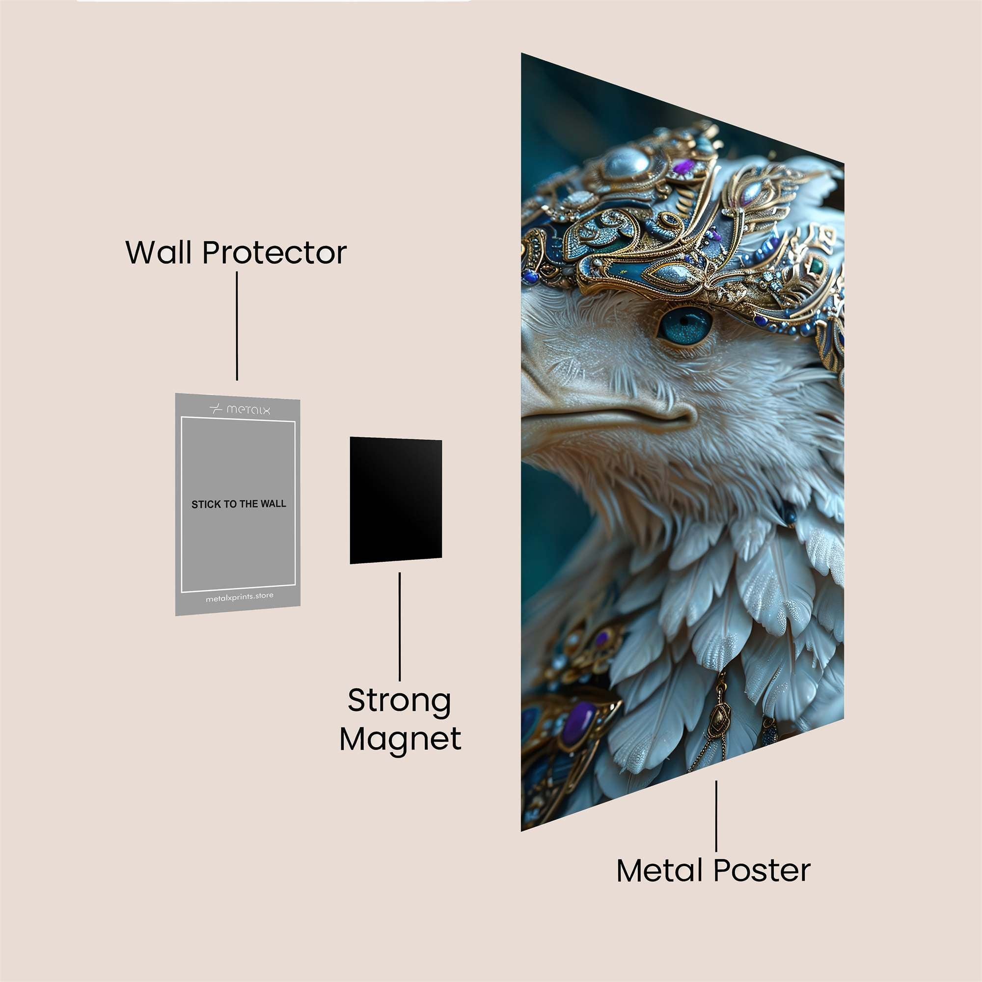 Regal Elegance Safe Wall Magnetic / M