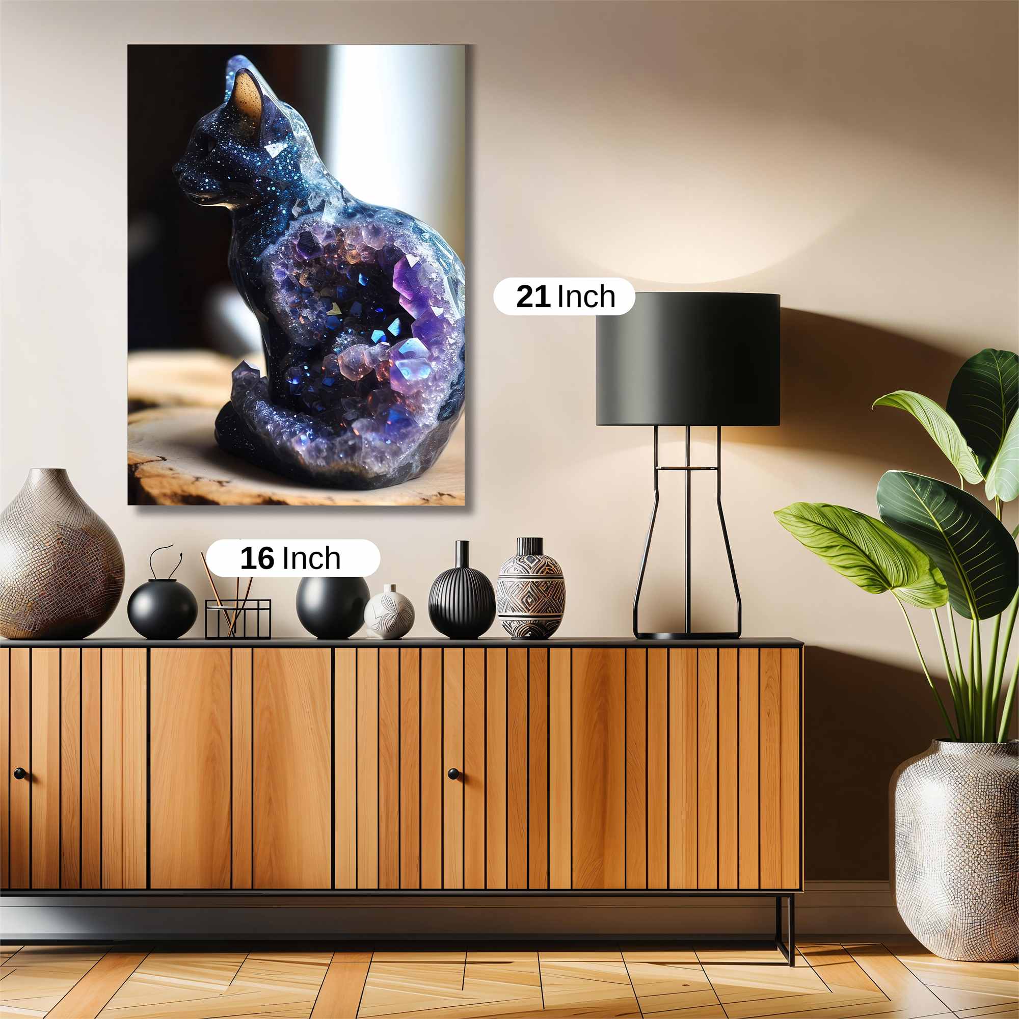 Geode Whimsy Safe Wall Magnetic / M