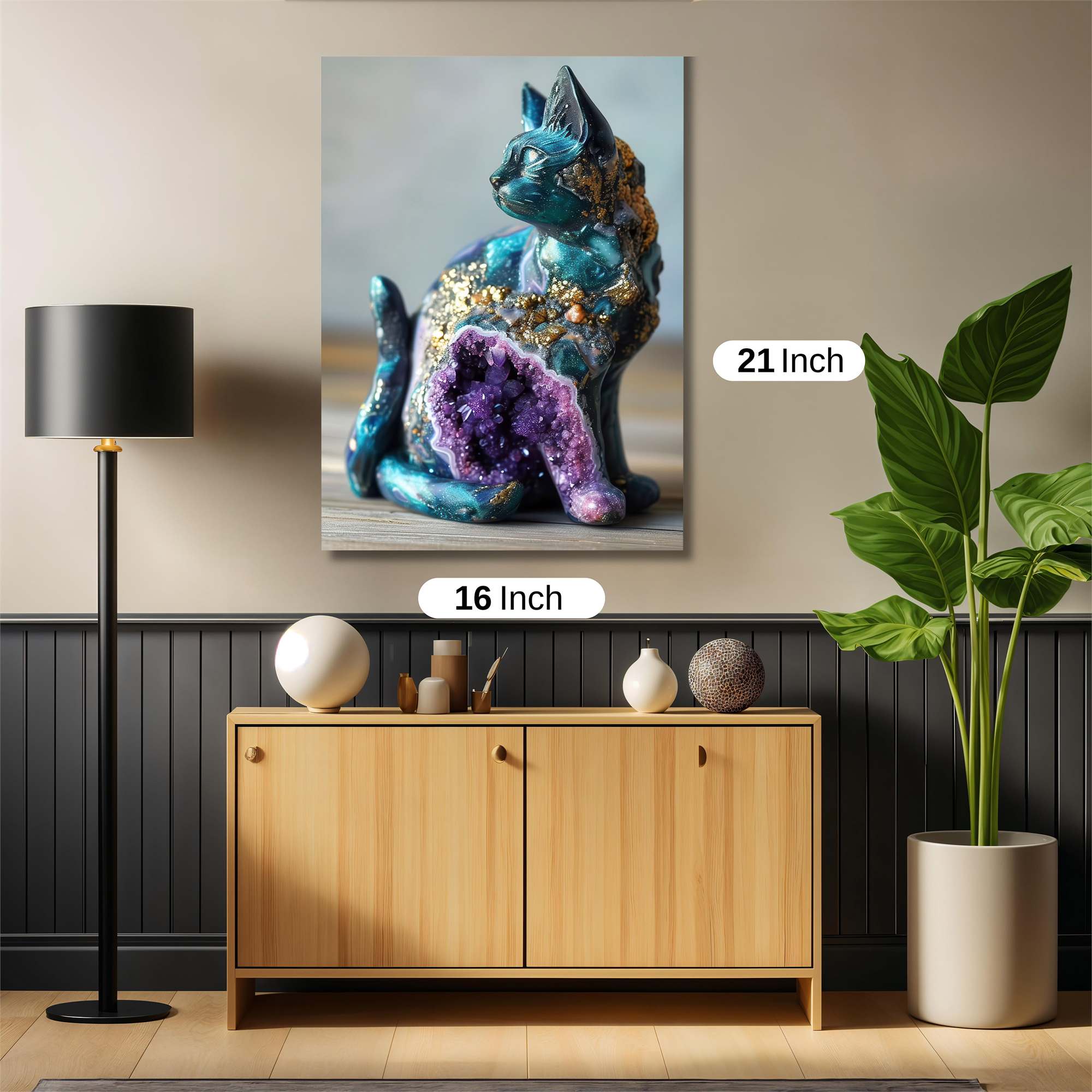 Crystal Whimsy Safe Wall Magnetic / M