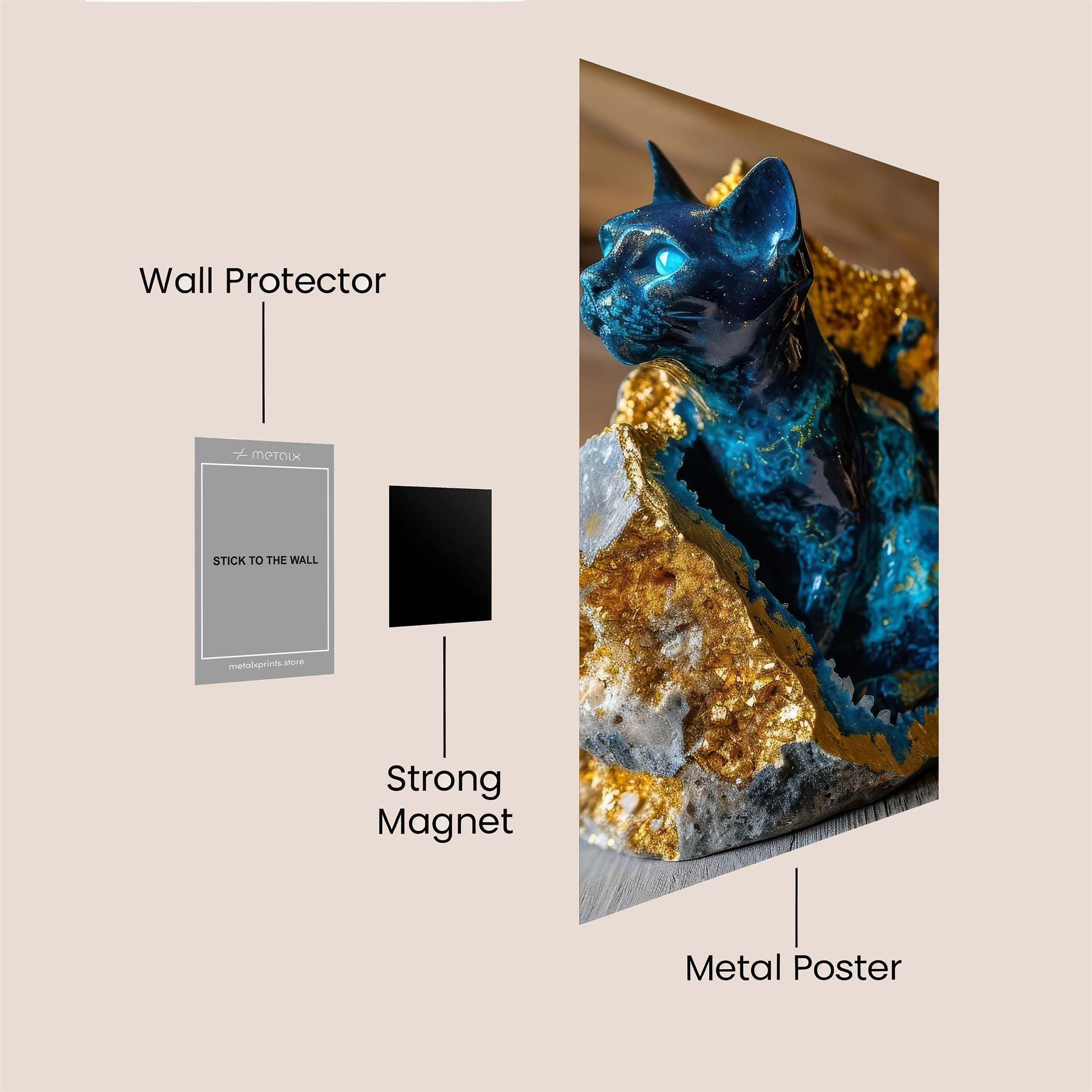 Luminous Elegance Safe Wall Magnetic / M