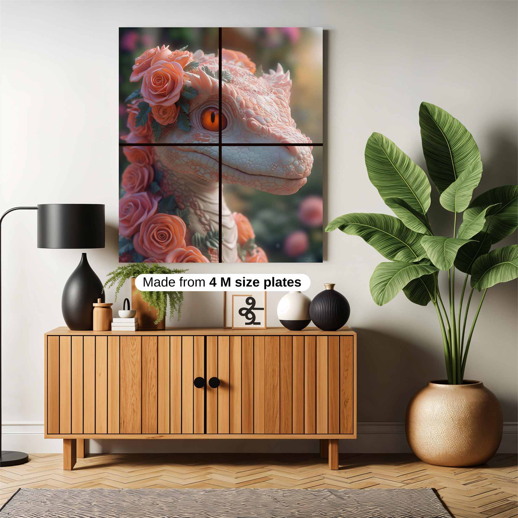 Rose Raptor Safe Wall Magnetic / M