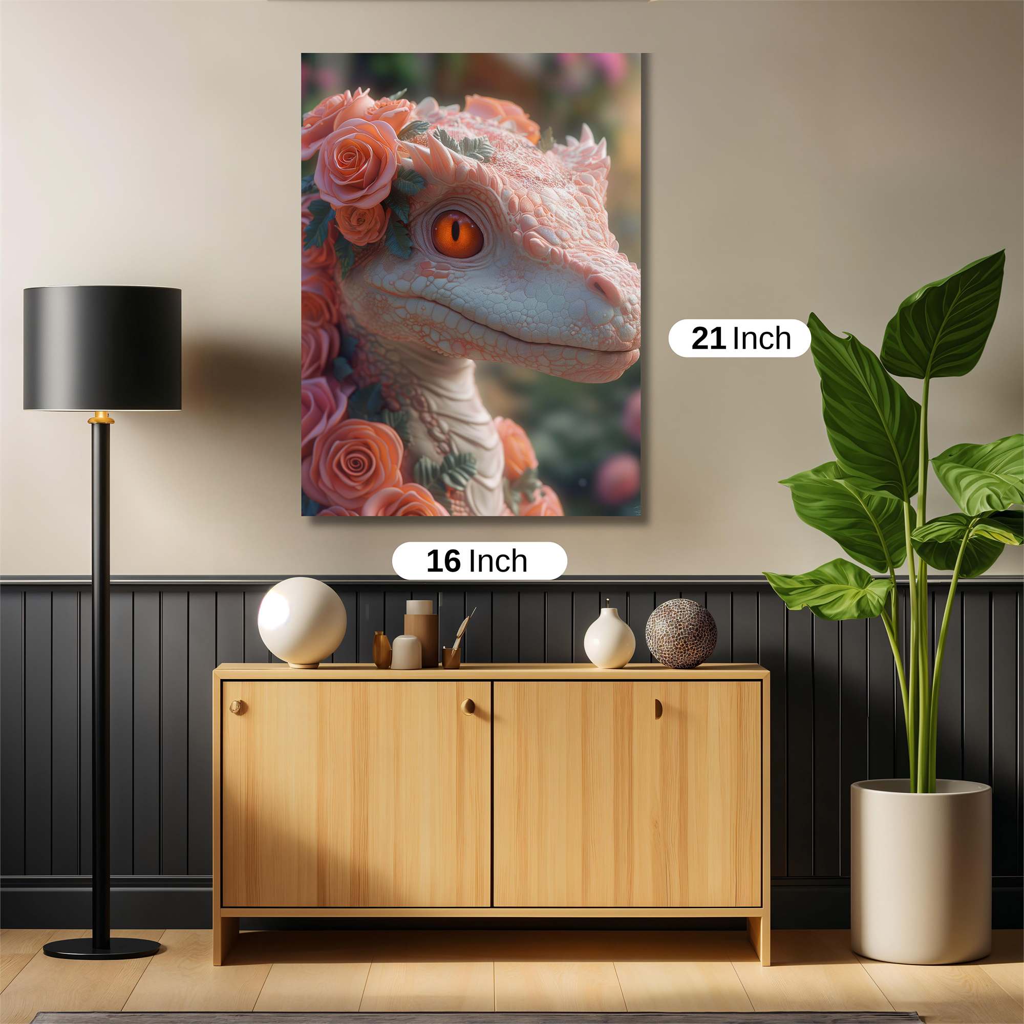 Rose Raptor Safe Wall Magnetic / M