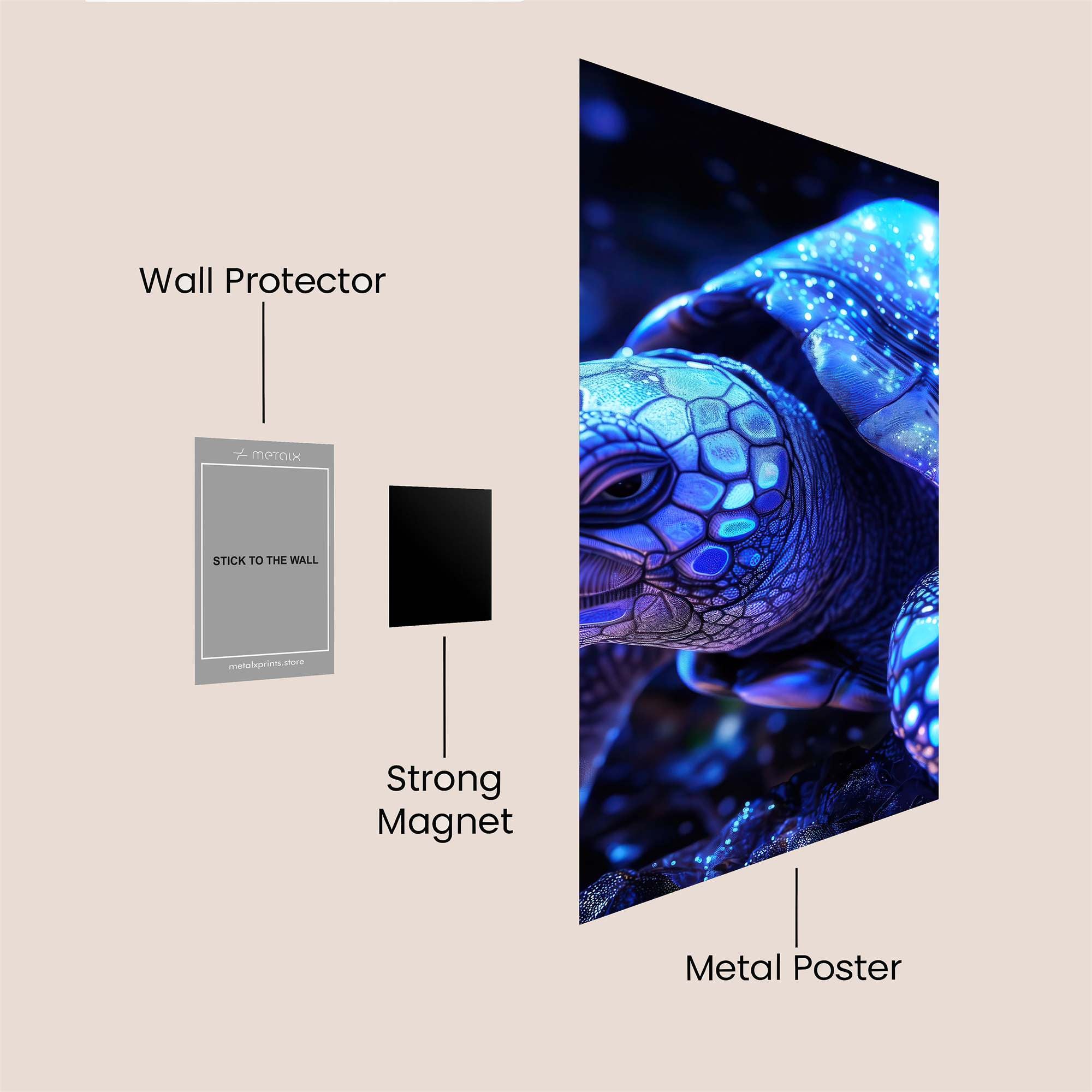 Galactic Grace Safe Wall Magnetic / M