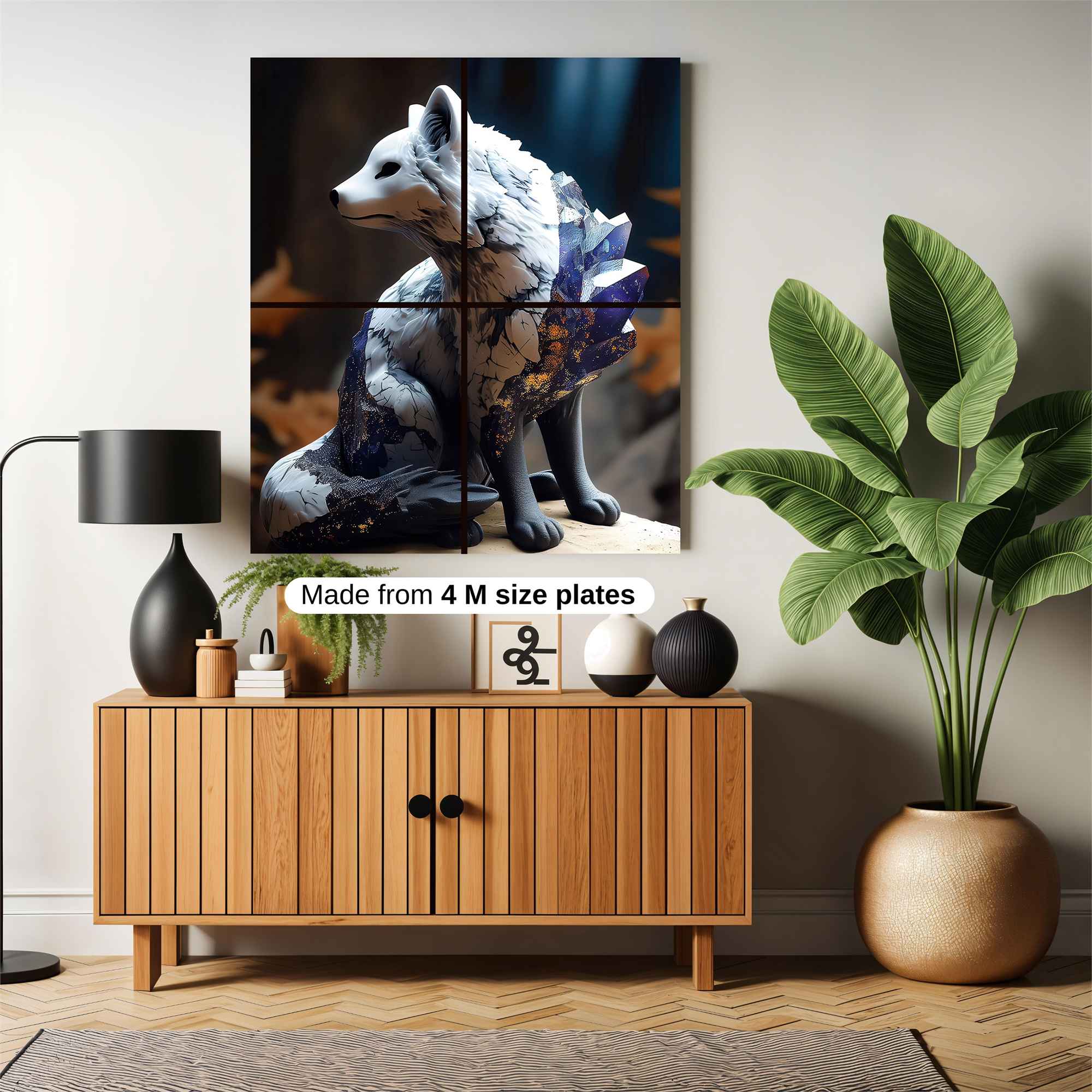 Crystal Serenity Safe Wall Magnetic / M