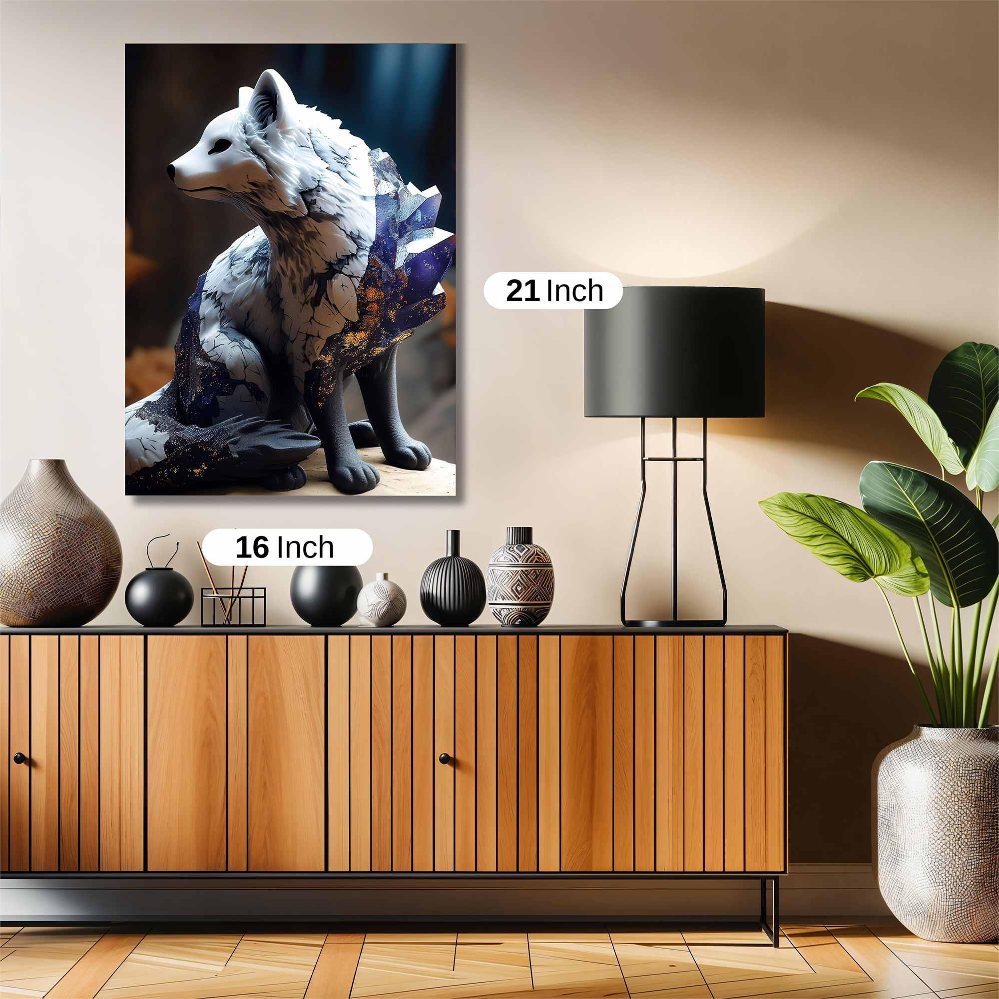 Crystal Serenity Safe Wall Magnetic / M