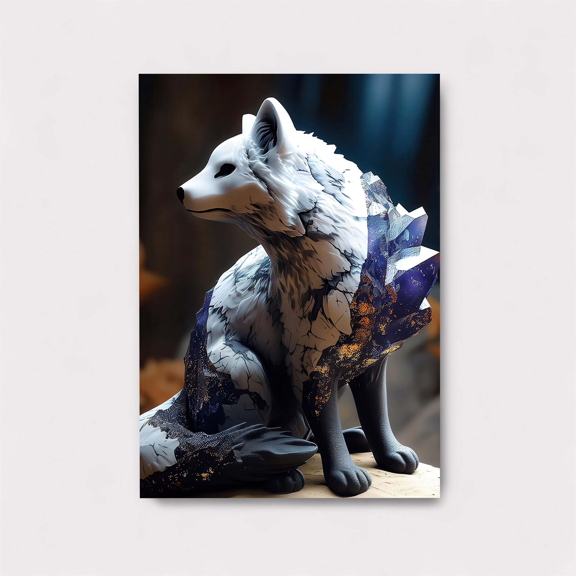 Crystal Serenity Safe Wall Magnetic / M