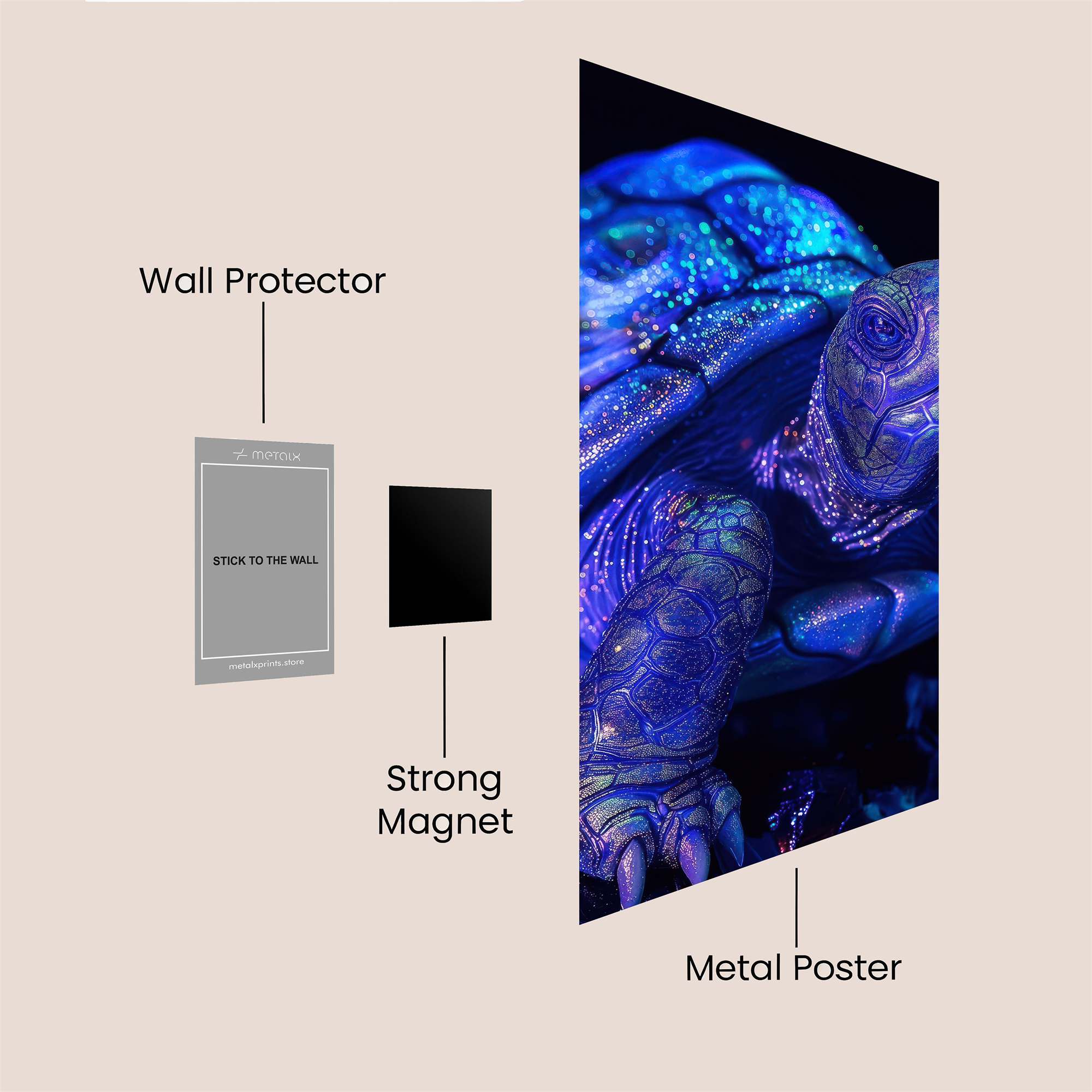 Galactic Repose Safe Wall Magnetic / M