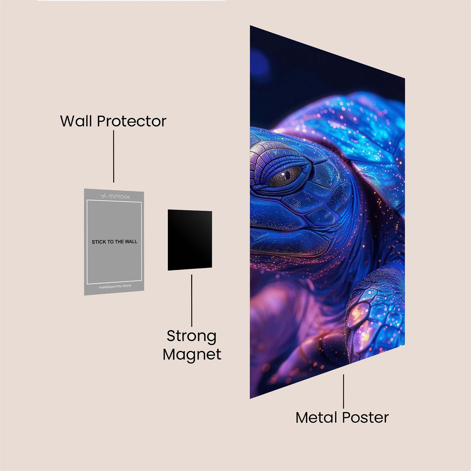 Cosmic Majesty Safe Wall Magnetic / M
