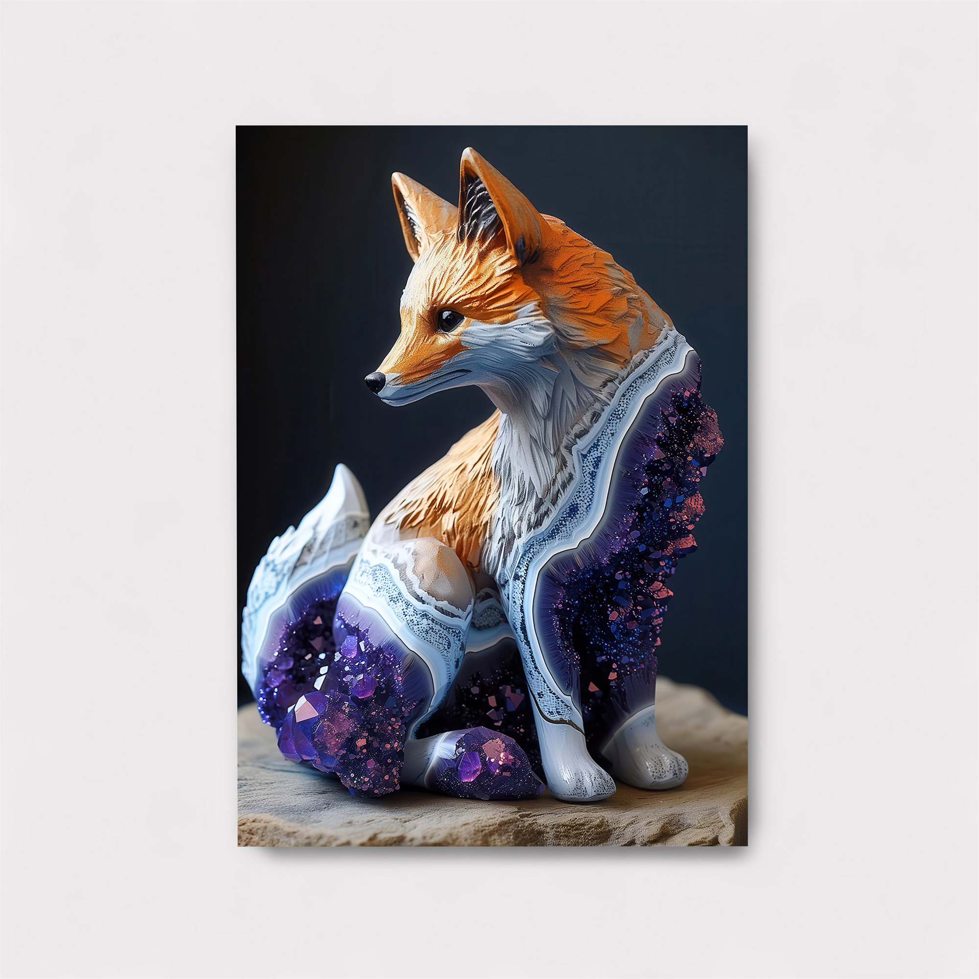 Crystal Vulpes Safe Wall Magnetic / M