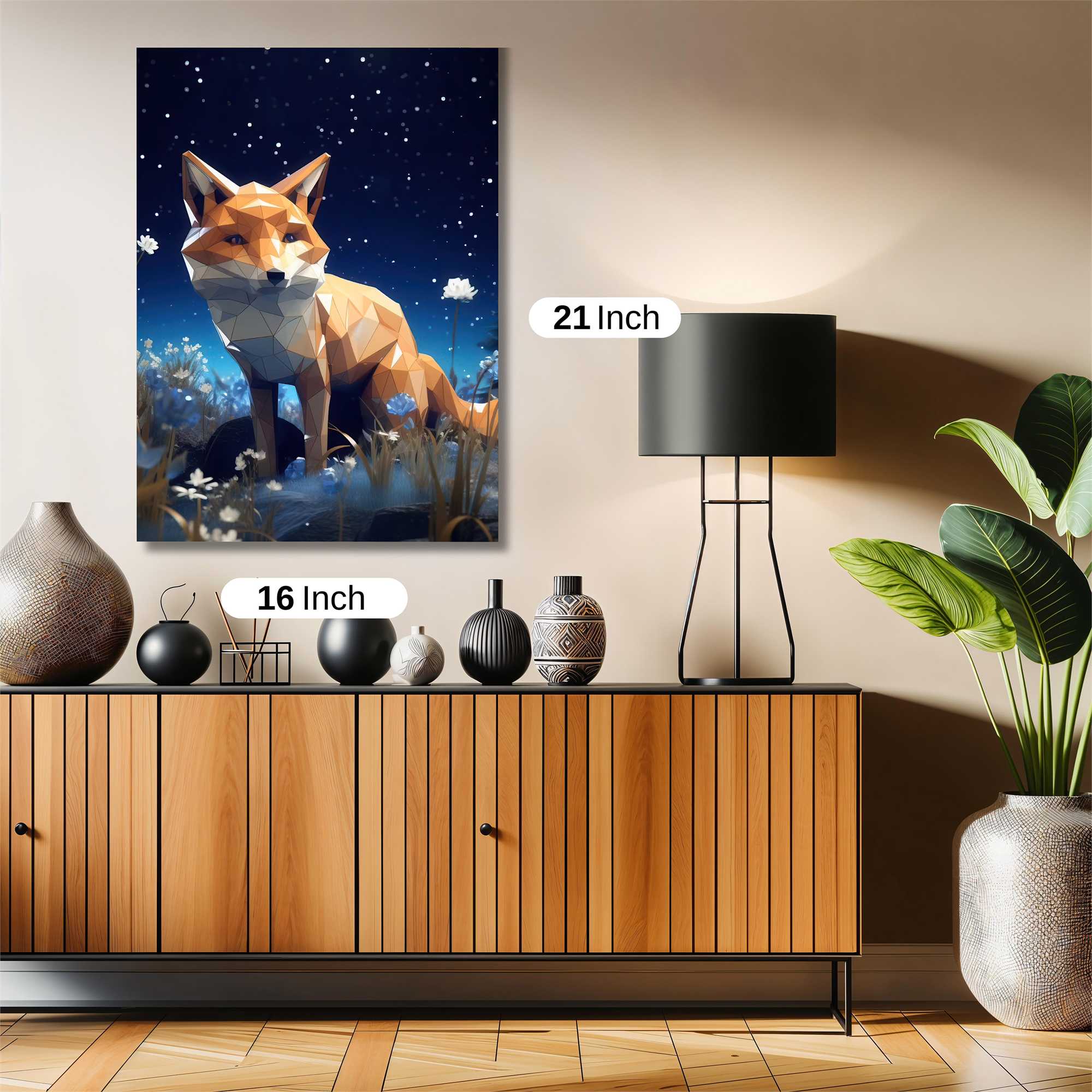 Geometric Serenity Safe Wall Magnetic / M