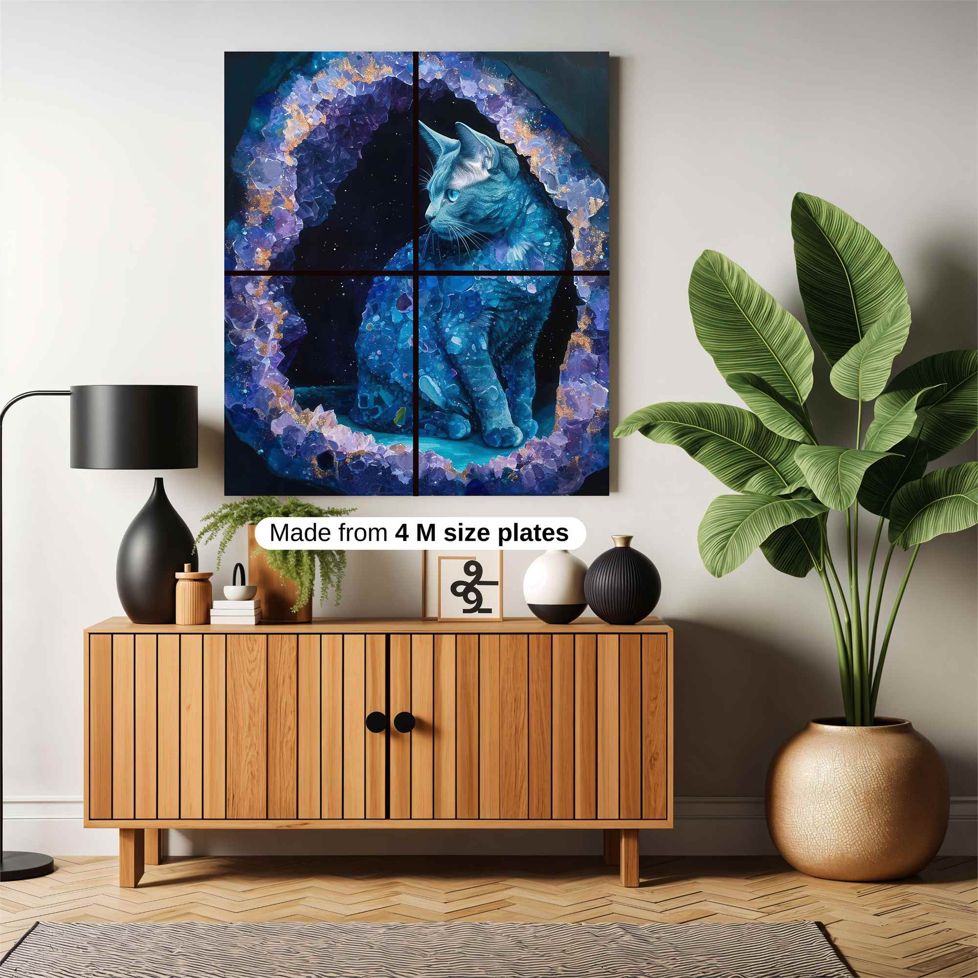 Crystal Catastrophe Safe Wall Magnetic / M