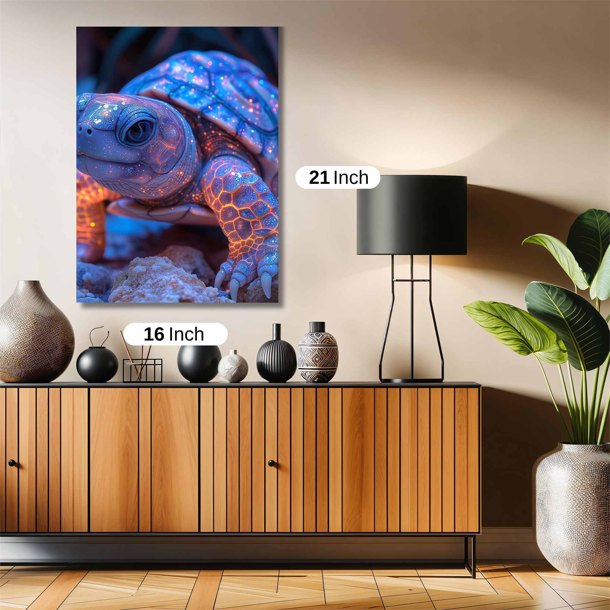 Galactic Tortoise Safe Wall Magnetic / M