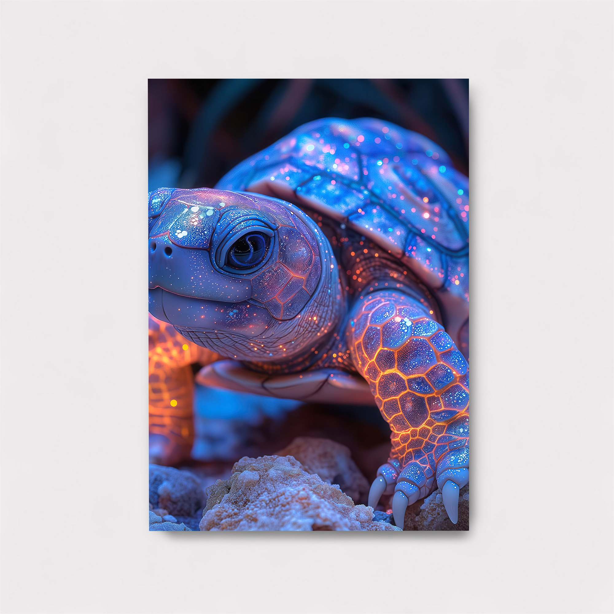 Galactic Tortoise Safe Wall Magnetic / M