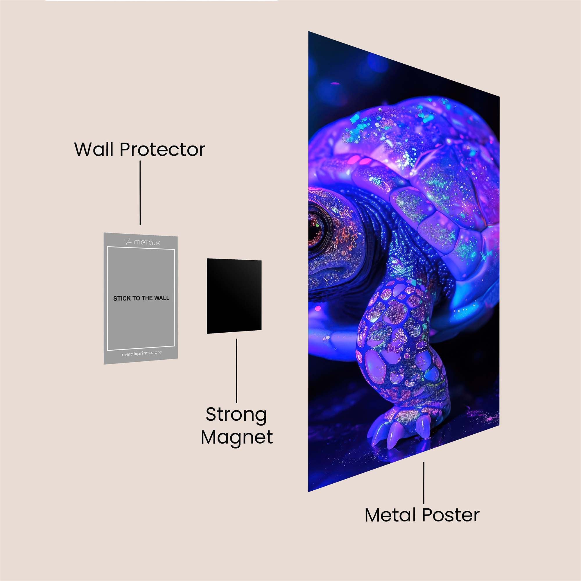 Galactic Wanderer Safe Wall Magnetic / M