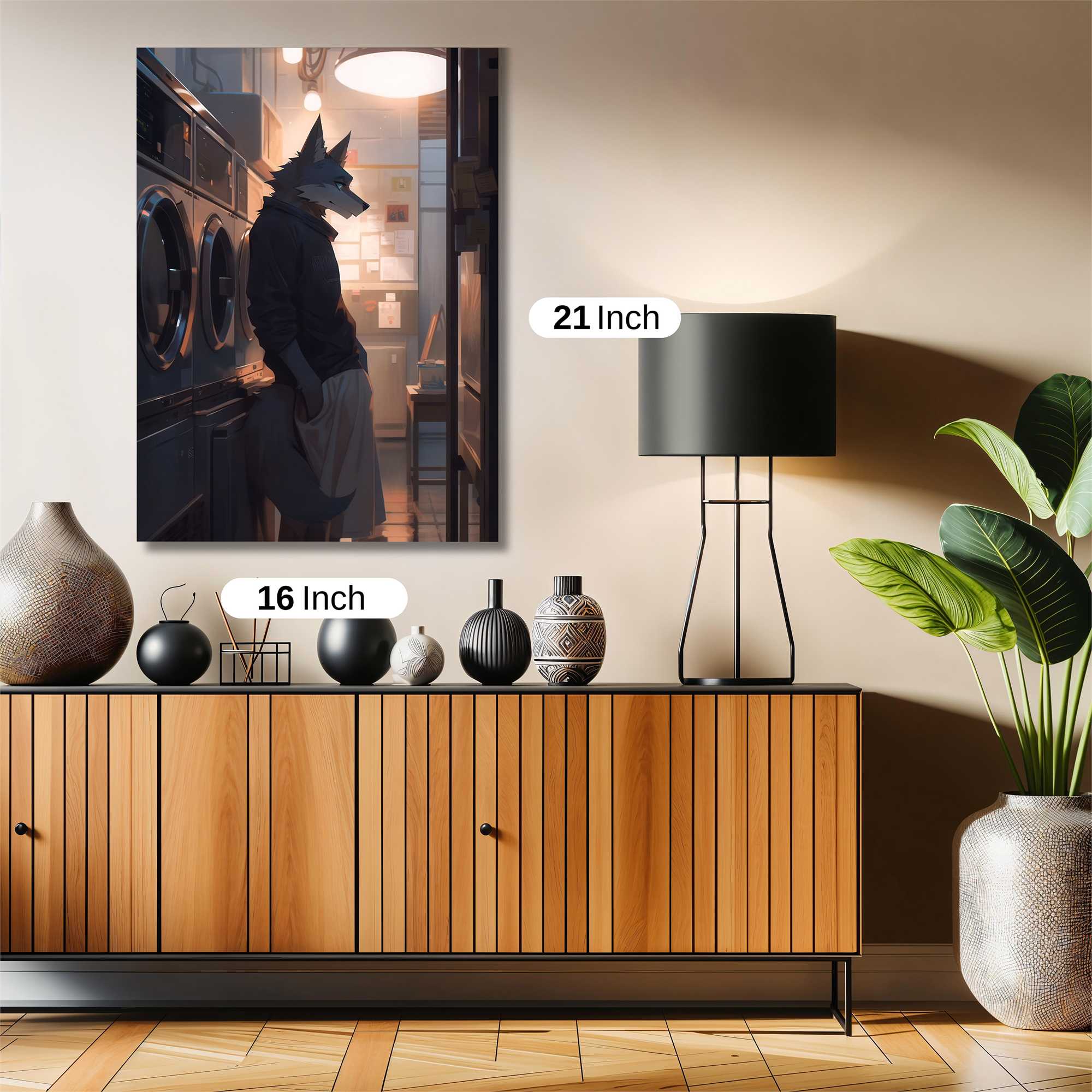 Laundromat Serenity Safe Wall Magnetic / M