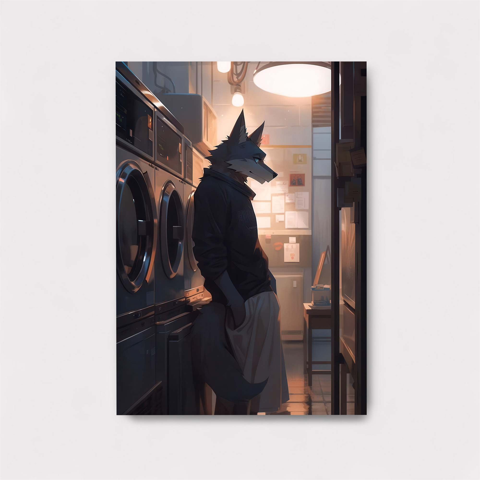 Laundromat Serenity Safe Wall Magnetic / M