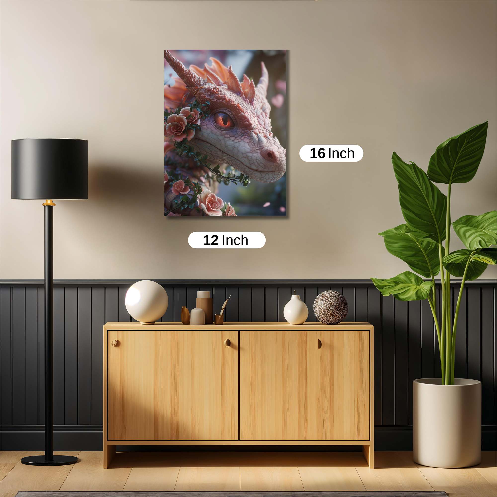 Petal Enchantment Safe Wall Magnetic / M