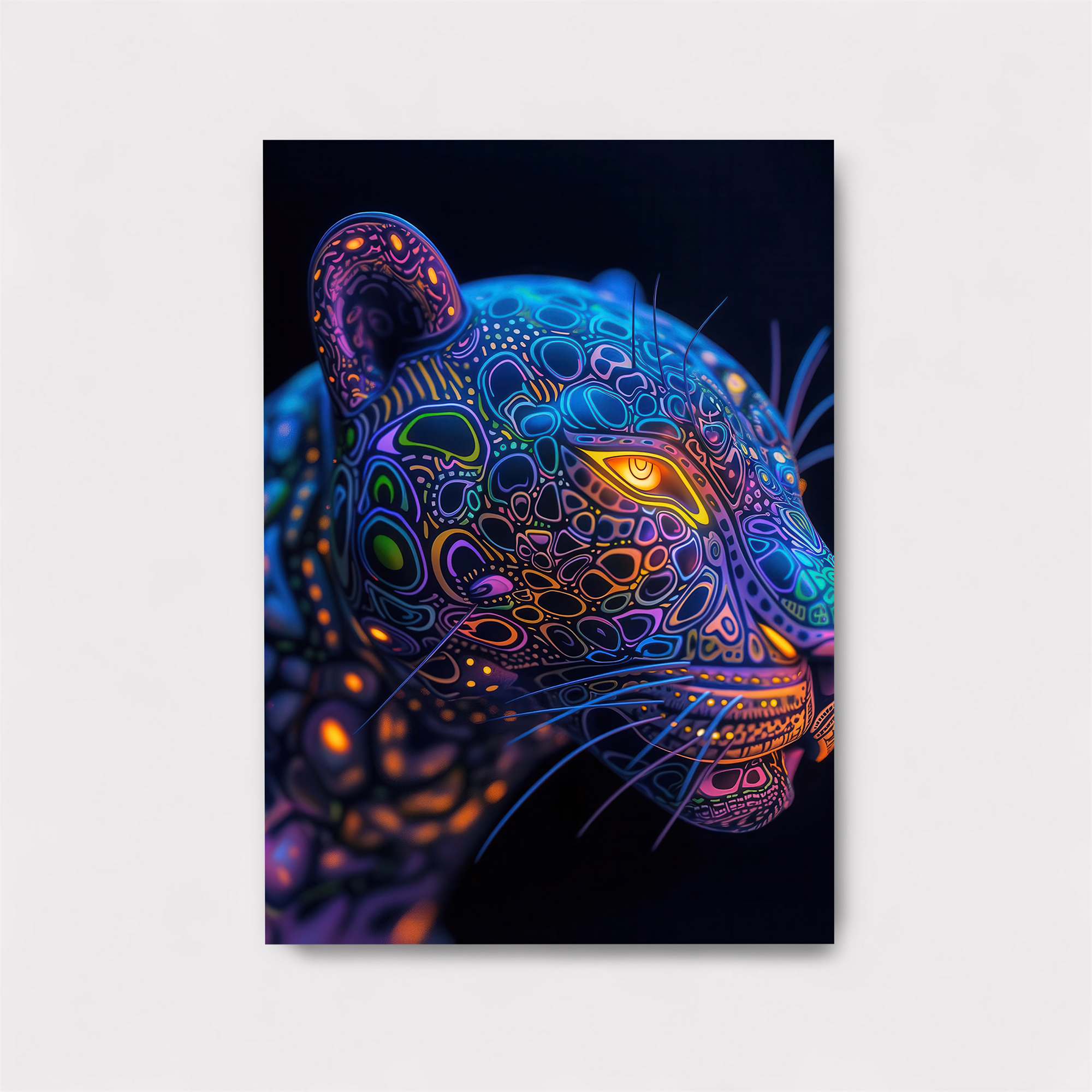 Neon Panther Safe Wall Magnetic / M