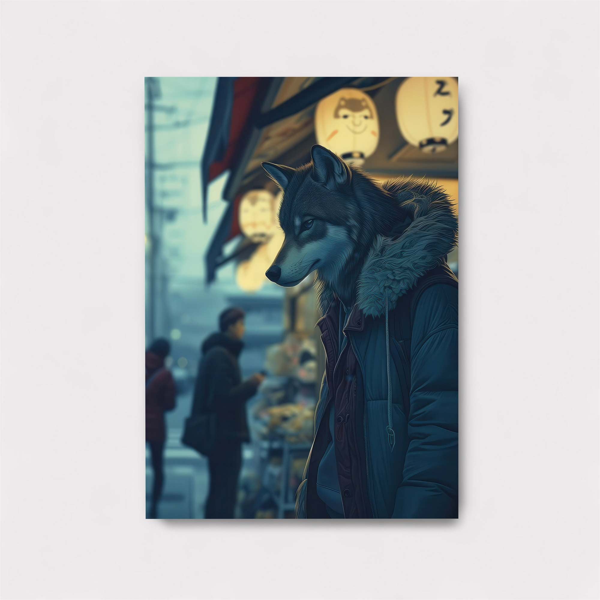 Canine Contemplation Safe Wall Magnetic / M