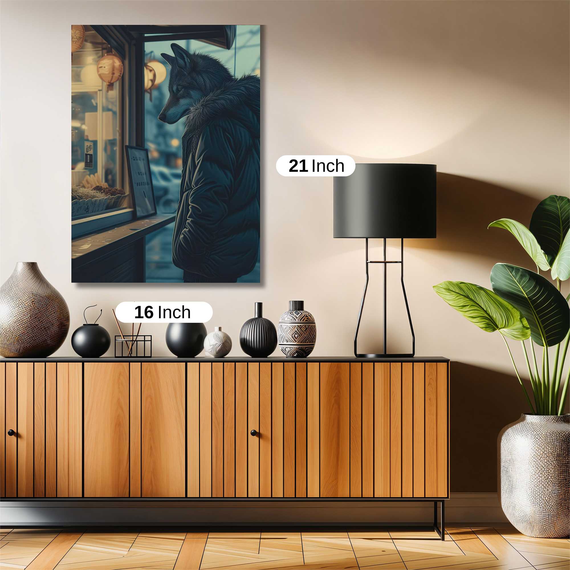 Wolfish Dusk Safe Wall Magnetic / M