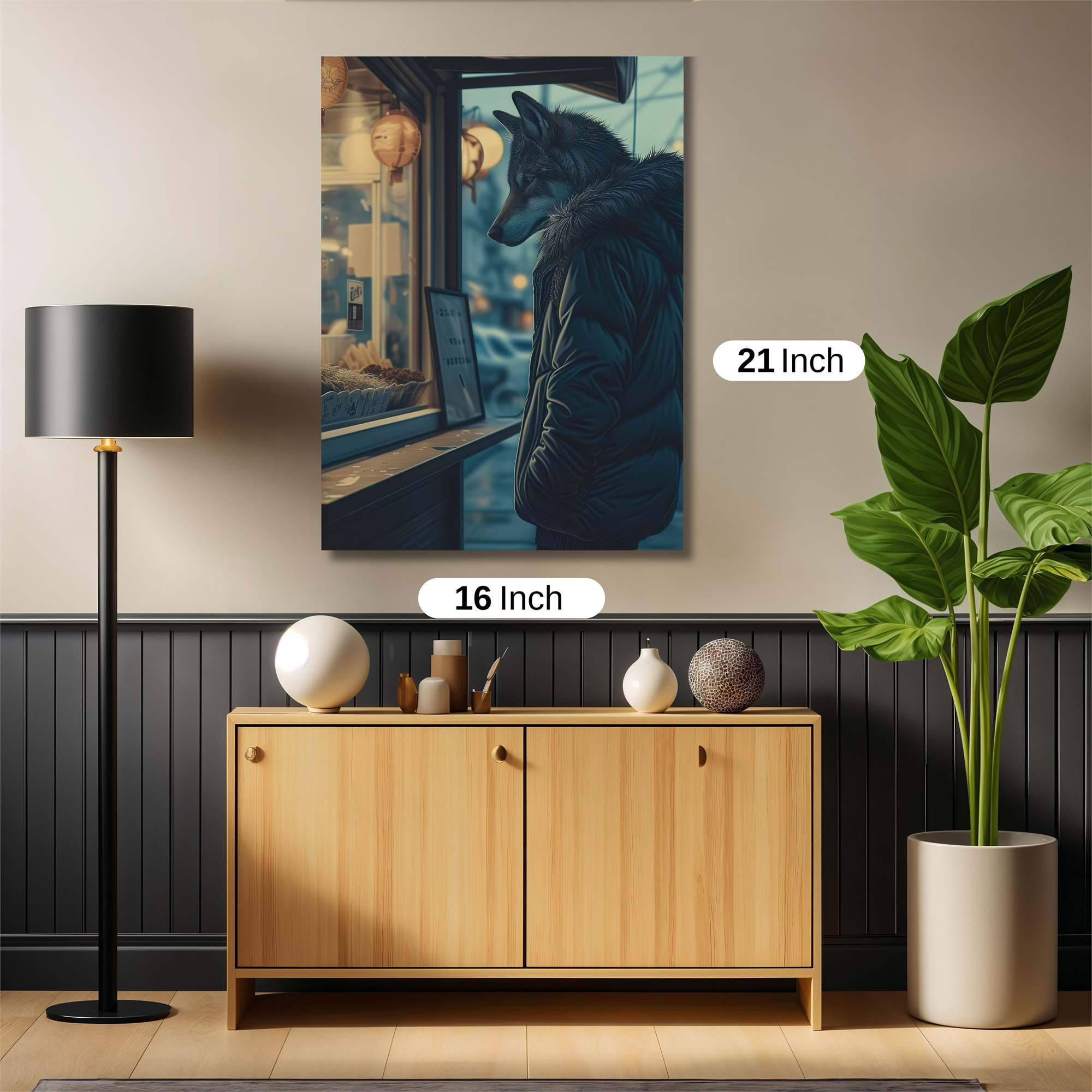 Wolfish Dusk Safe Wall Magnetic / M