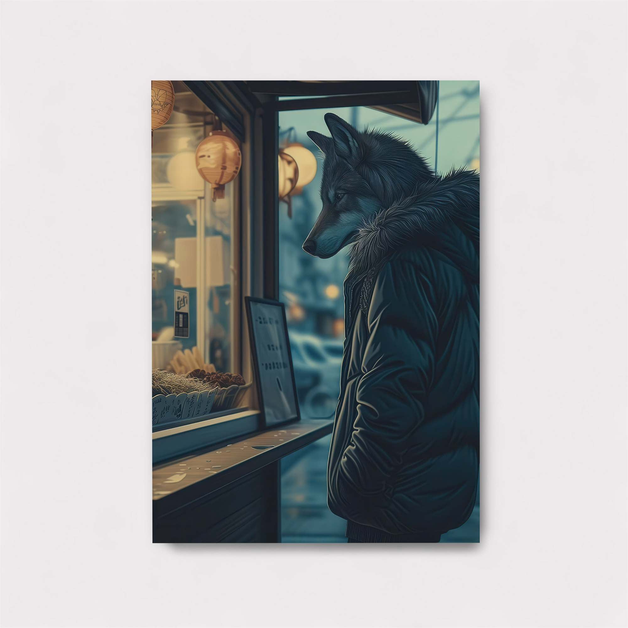 Wolfish Dusk Safe Wall Magnetic / M