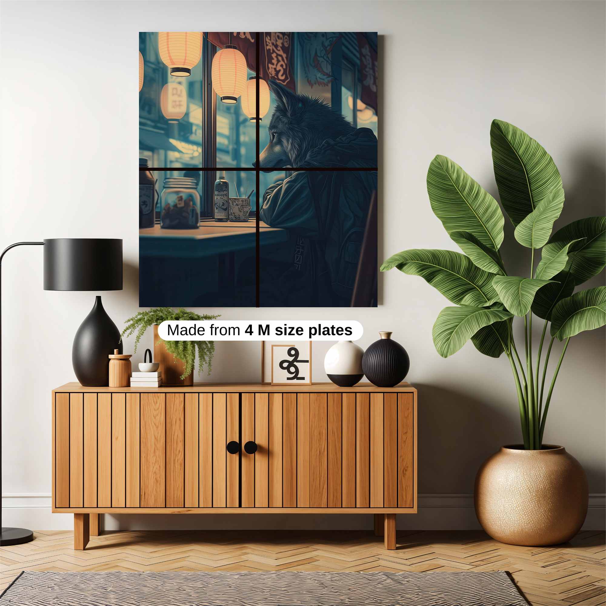 Lone Reflection Safe Wall Magnetic / M