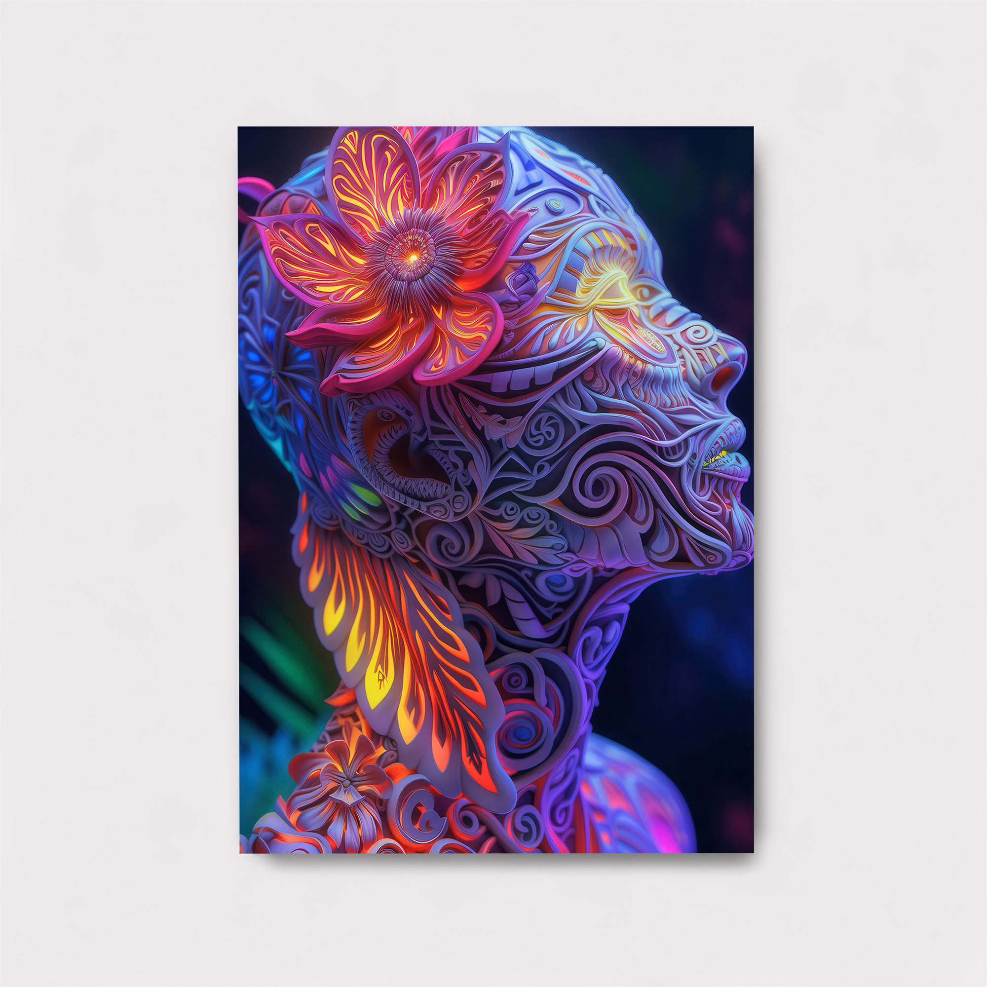 Floral Vividness Safe Wall Magnetic / M