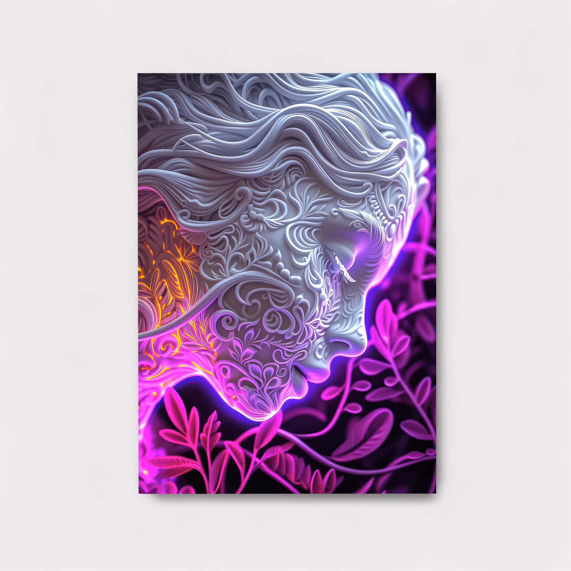 Neon Serenity Safe Wall Magnetic / M