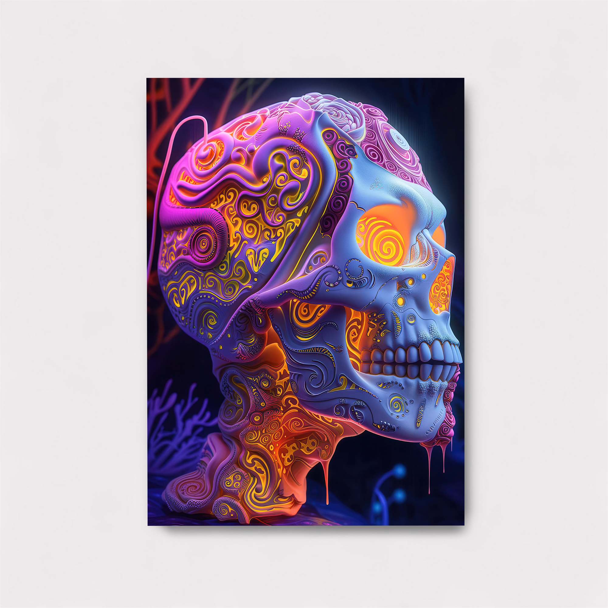 Psychedelic Reverie Safe Wall Magnetic / M