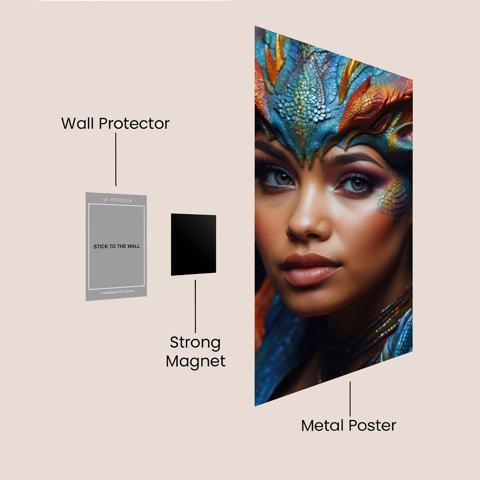 Mystical Majesty Safe Wall Magnetic / M