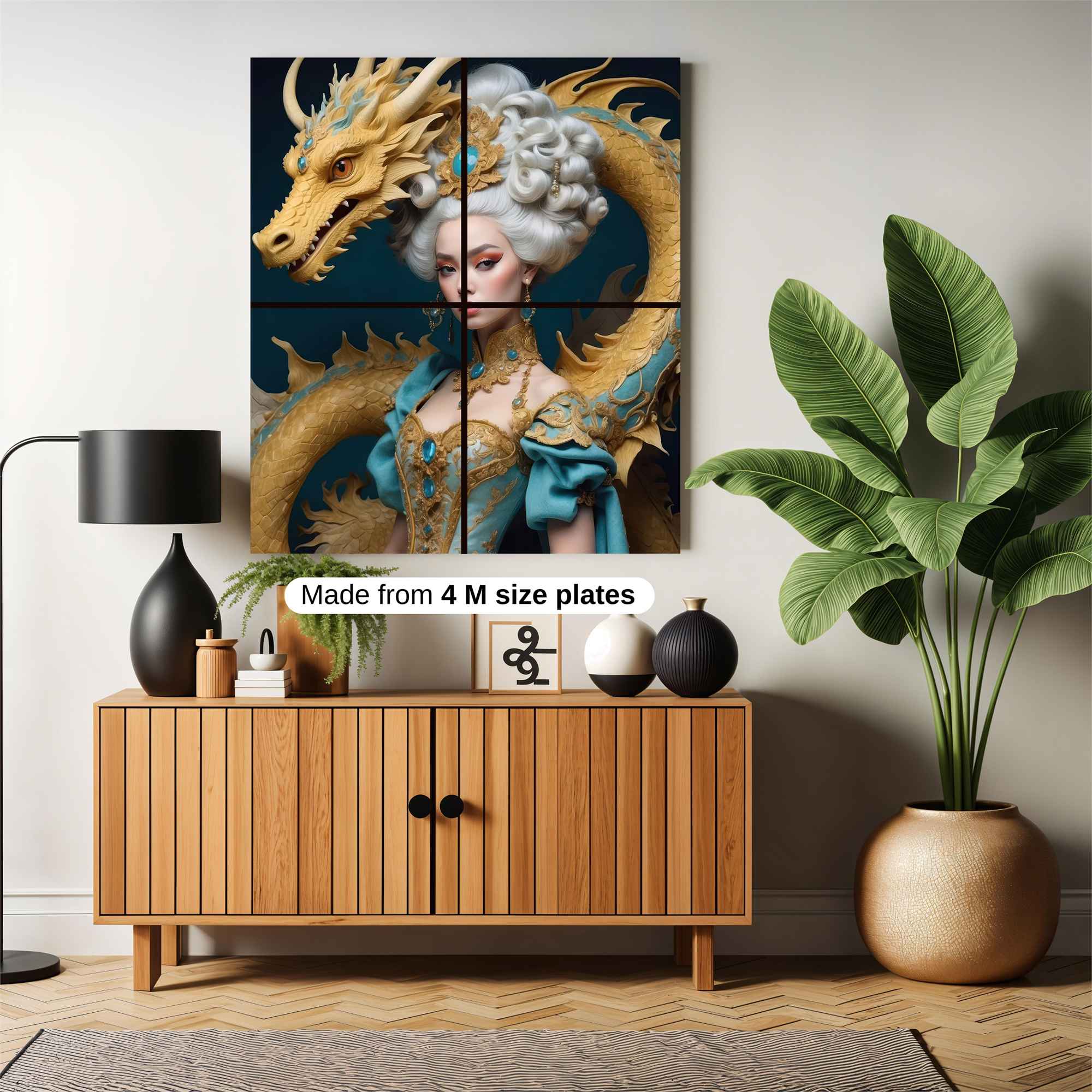 Dragon Elegance Safe Wall Magnetic / M