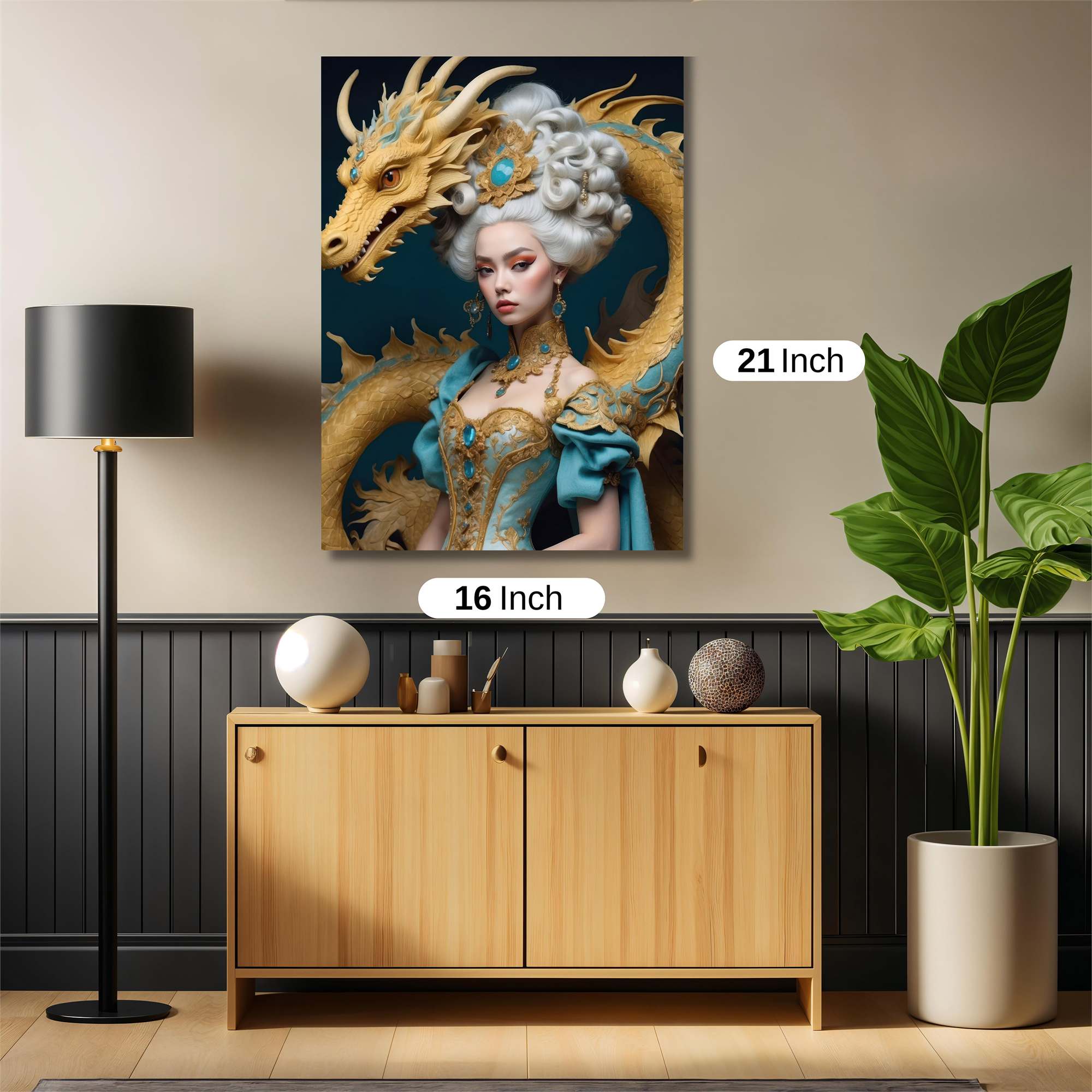 Dragon Elegance Safe Wall Magnetic / M
