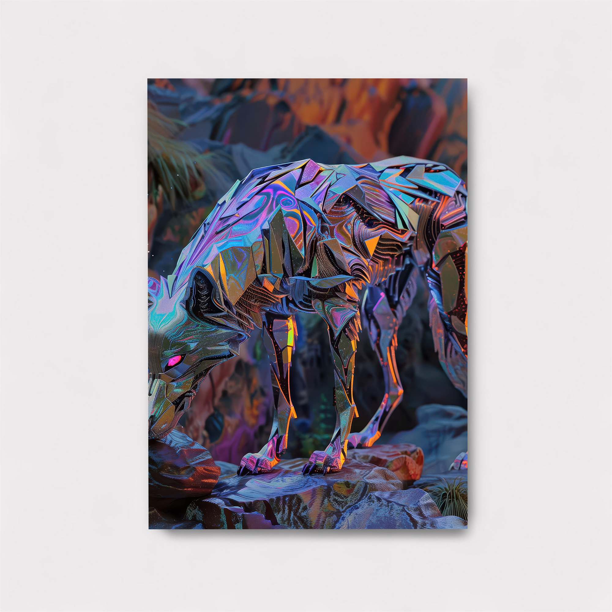 Cyber Wolf Safe Wall Magnetic / M