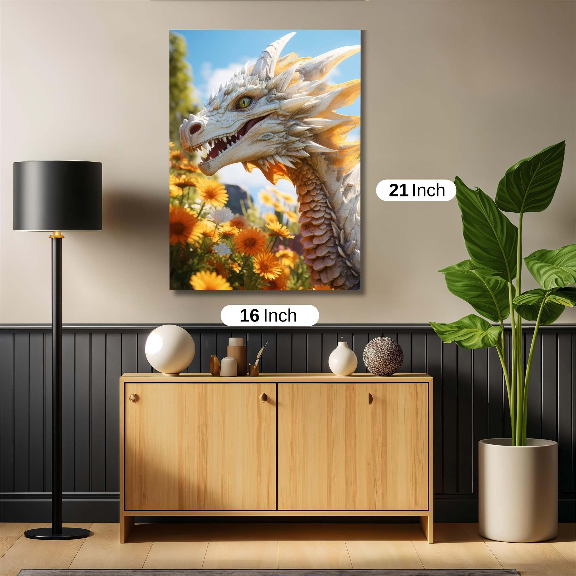 Dragon Serenity Safe Wall Magnetic / M