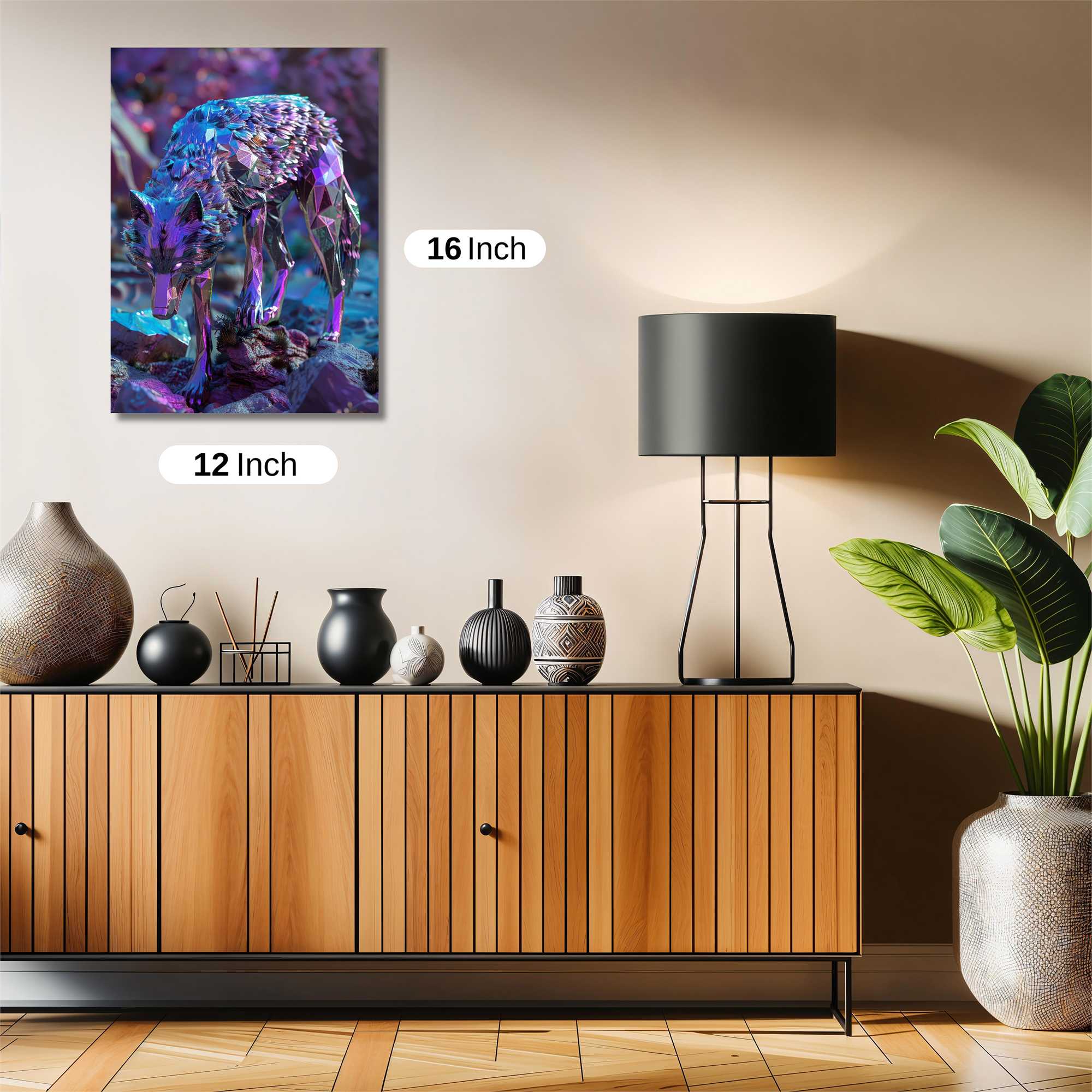 Crystalline Luminance Safe Wall Magnetic / M