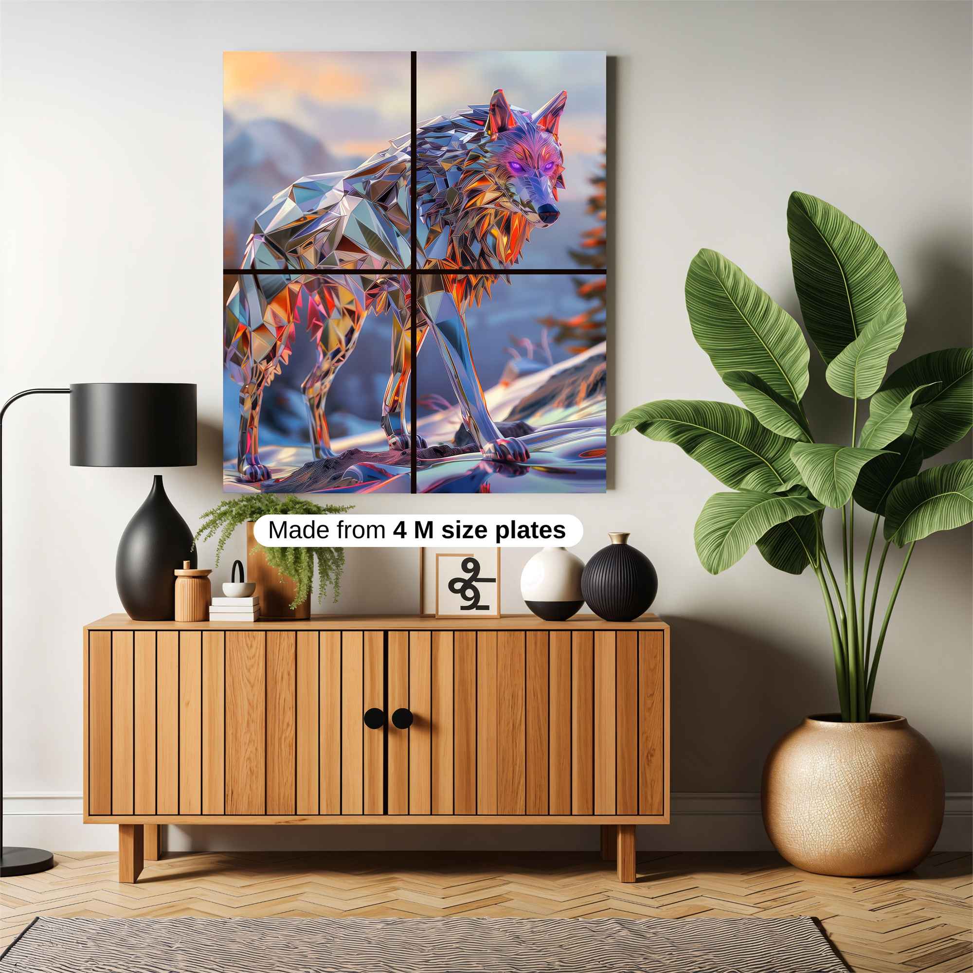 Prismatic Howl Safe Wall Magnetic / M