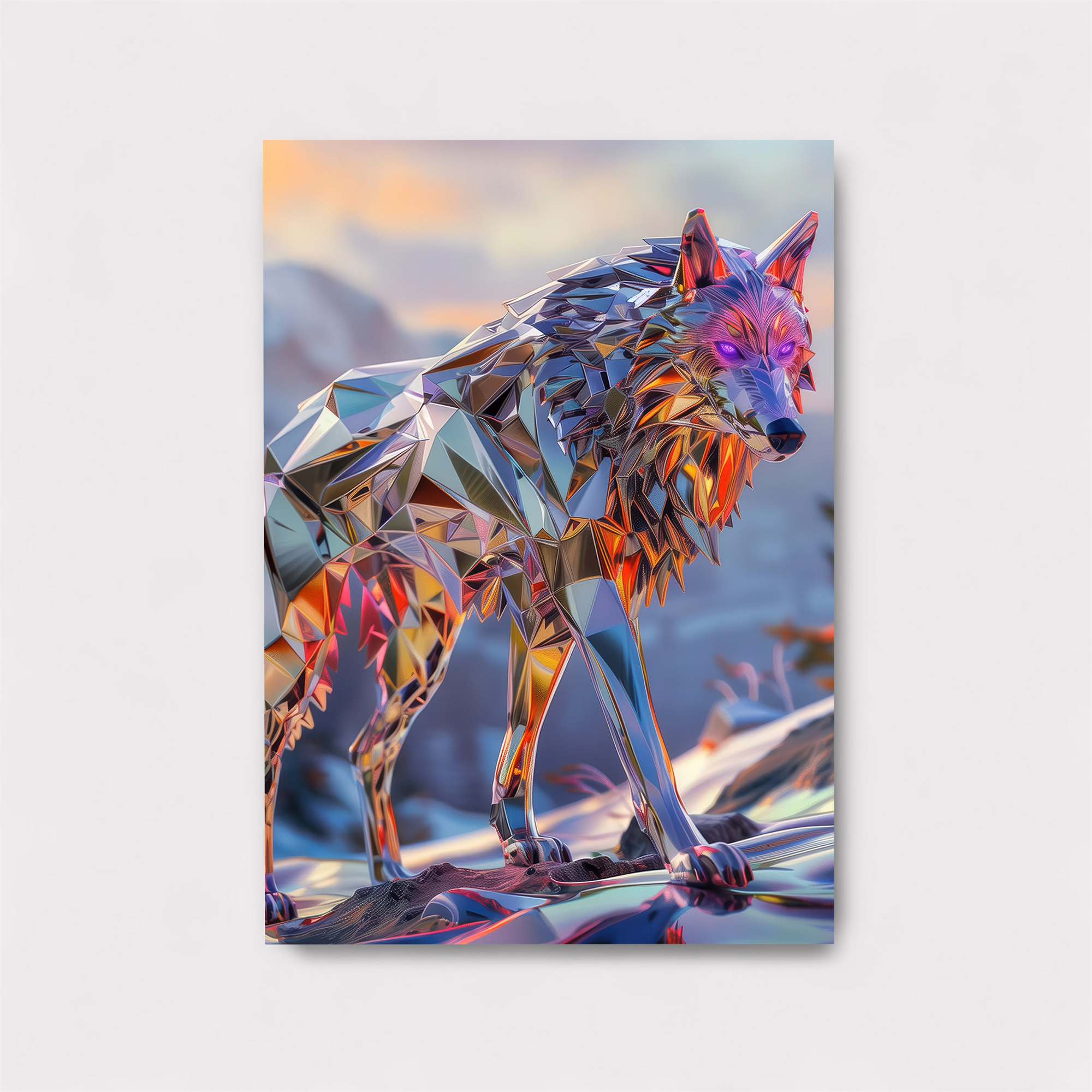 Prismatic Howl Safe Wall Magnetic / M