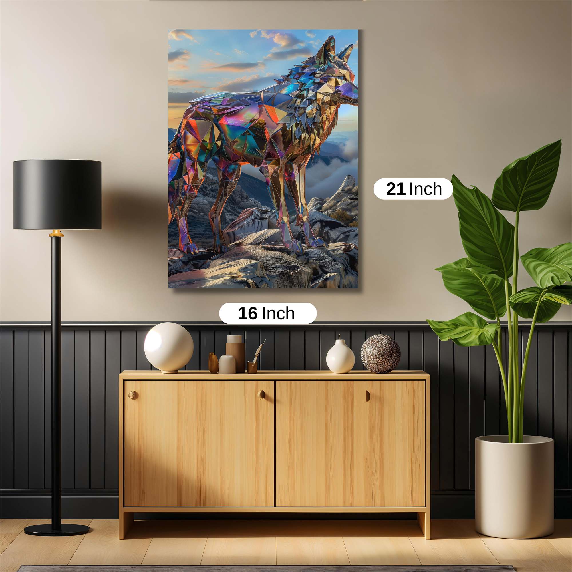 Prismatic Howl Safe Wall Magnetic / M