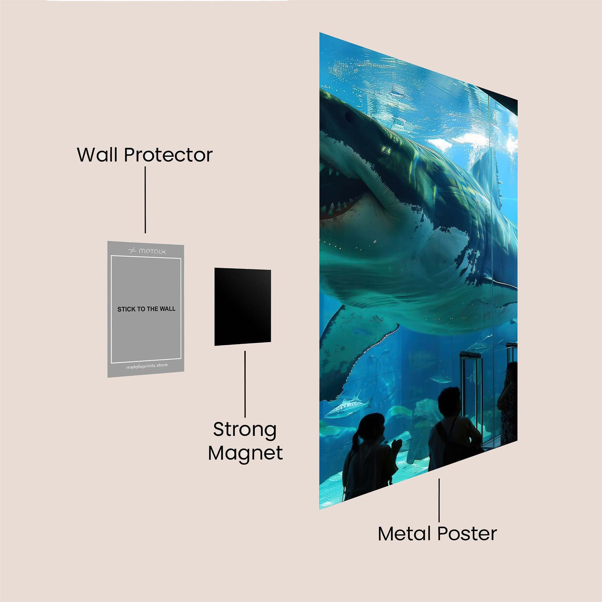 Shark Majesty Safe Wall Magnetic / M