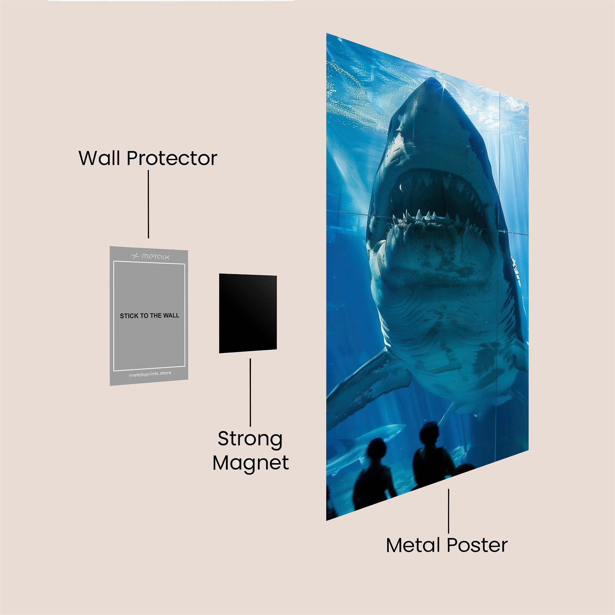 Shark Majesty Safe Wall Magnetic / M