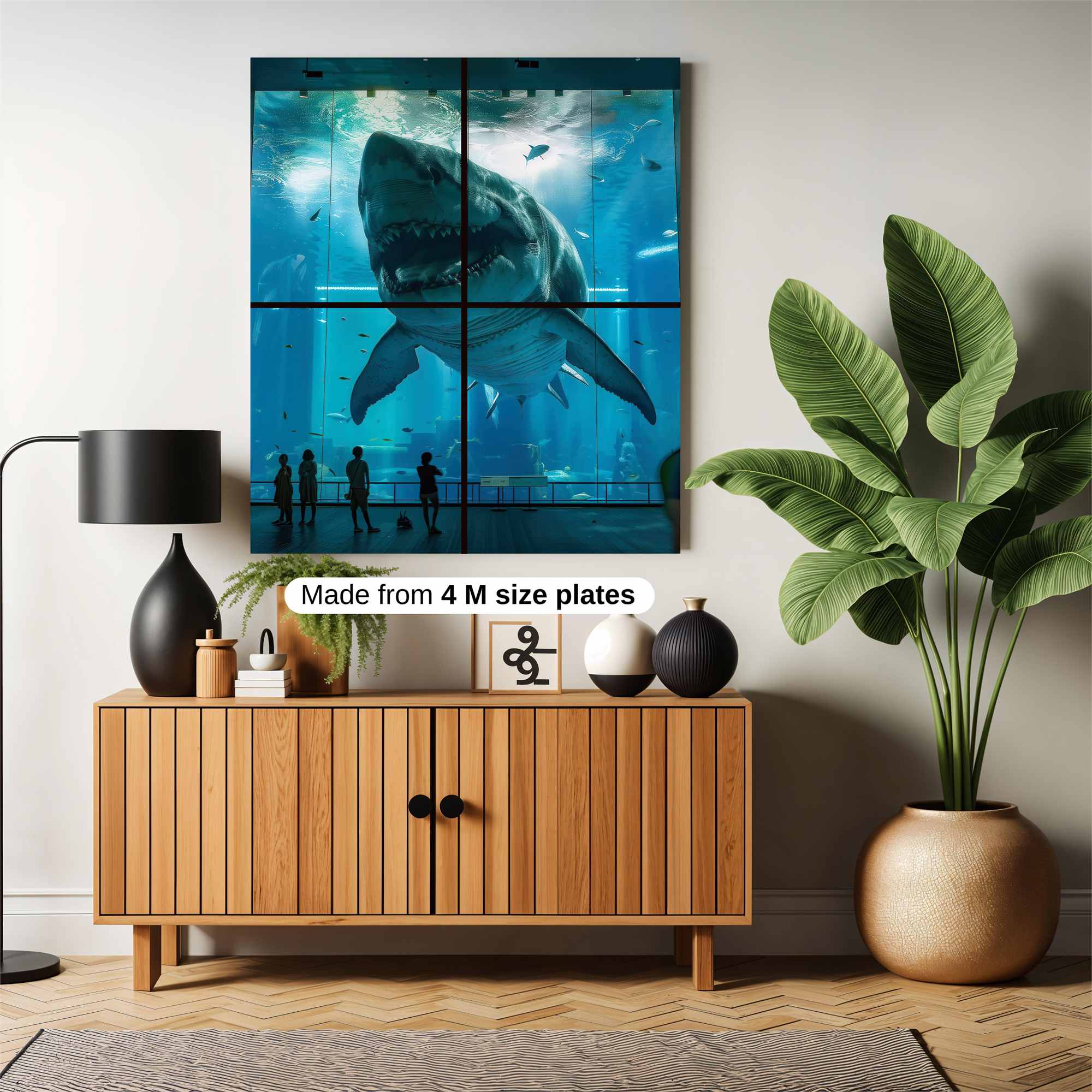 Shark Awe Safe Wall Magnetic / M