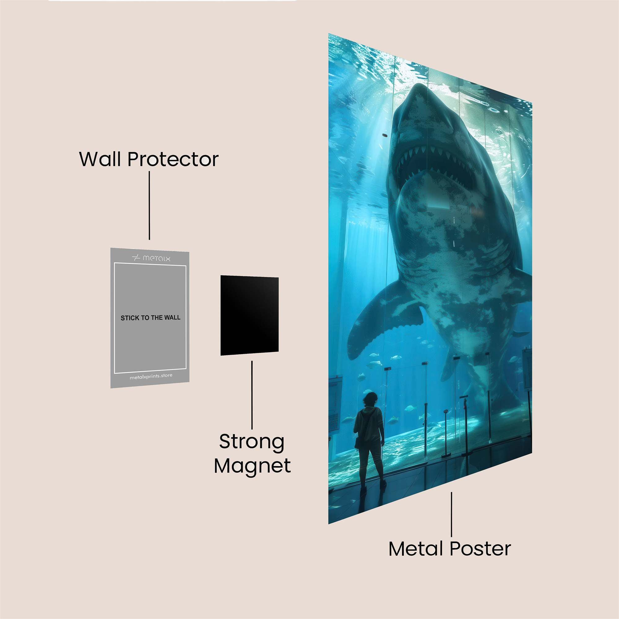 Aqua Wonder Safe Wall Magnetic / M