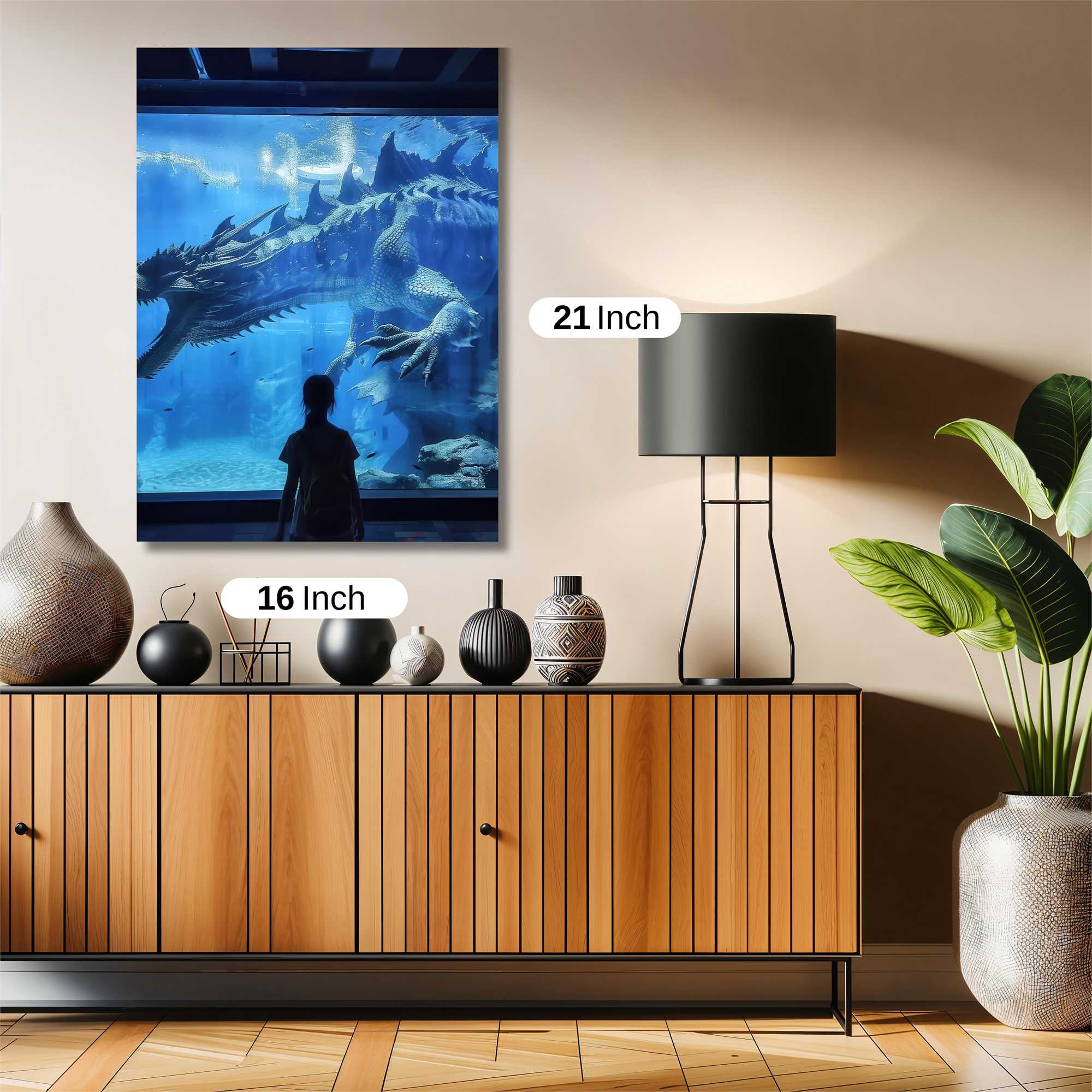 Aquatic Enchantment Safe Wall Magnetic / M