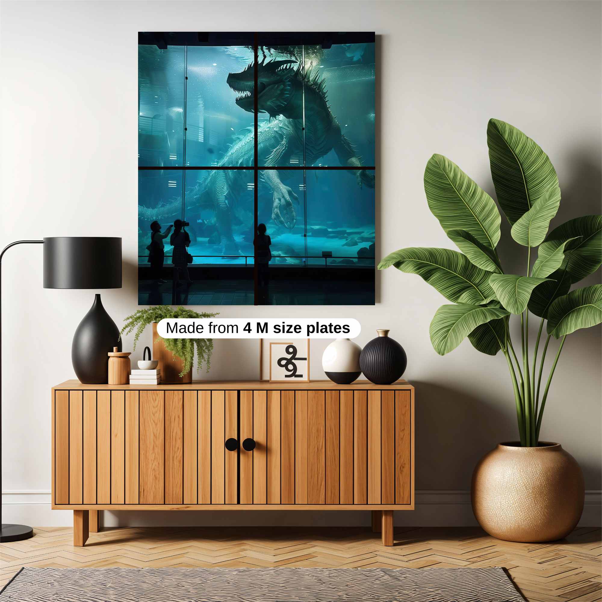 Aqua Menace Safe Wall Magnetic / M