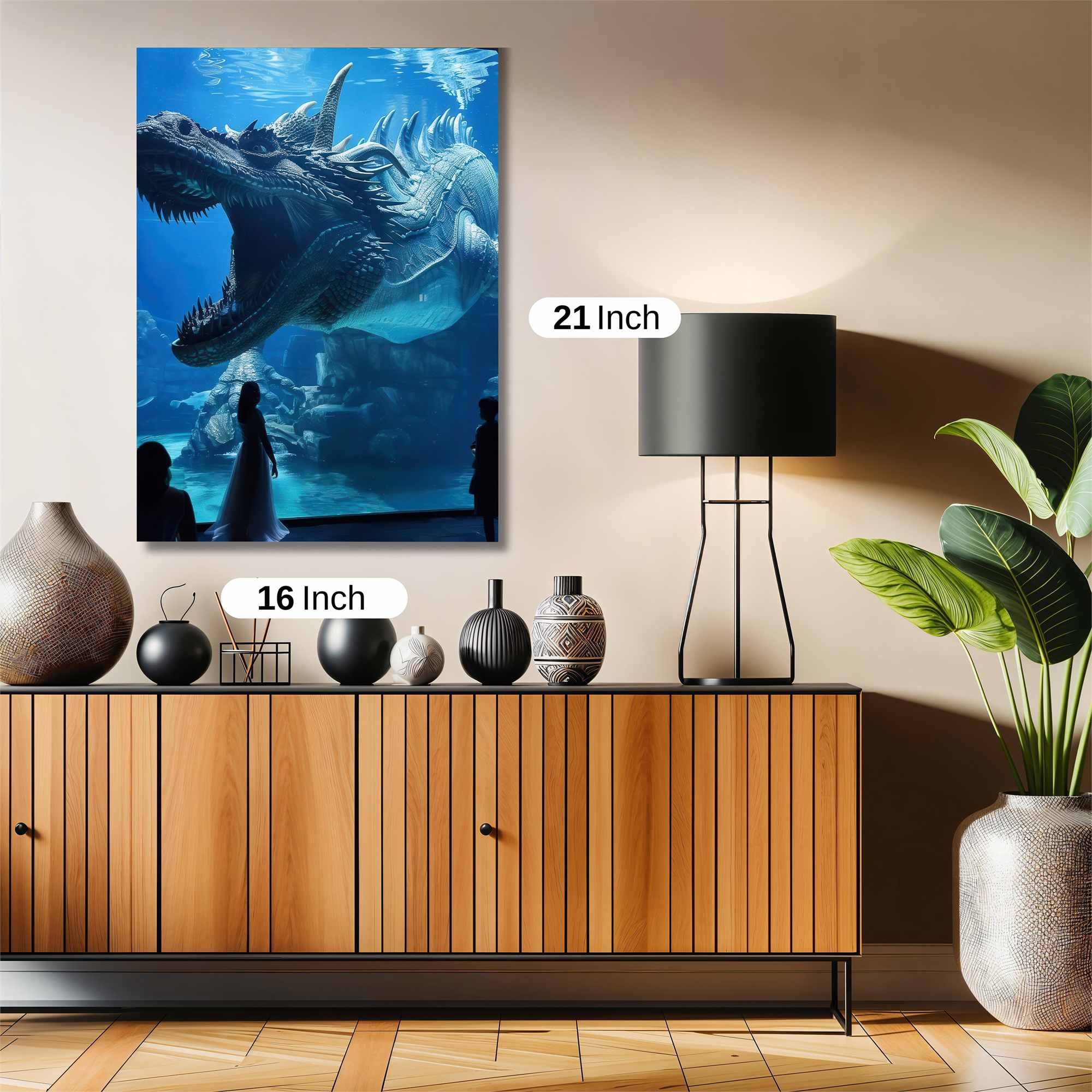 Aquatic Majesty Safe Wall Magnetic / M