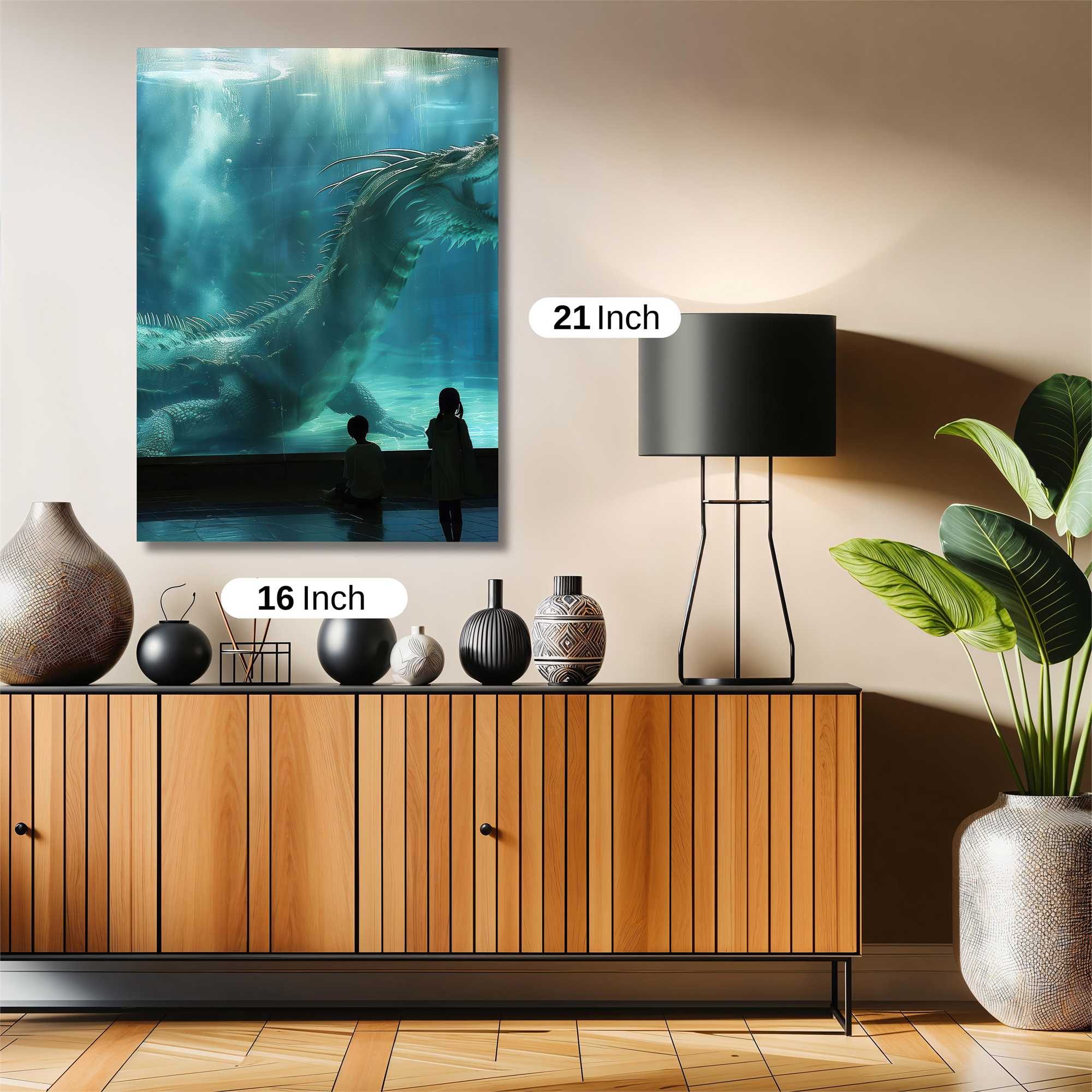 Aquatic Majesty Safe Wall Magnetic / M