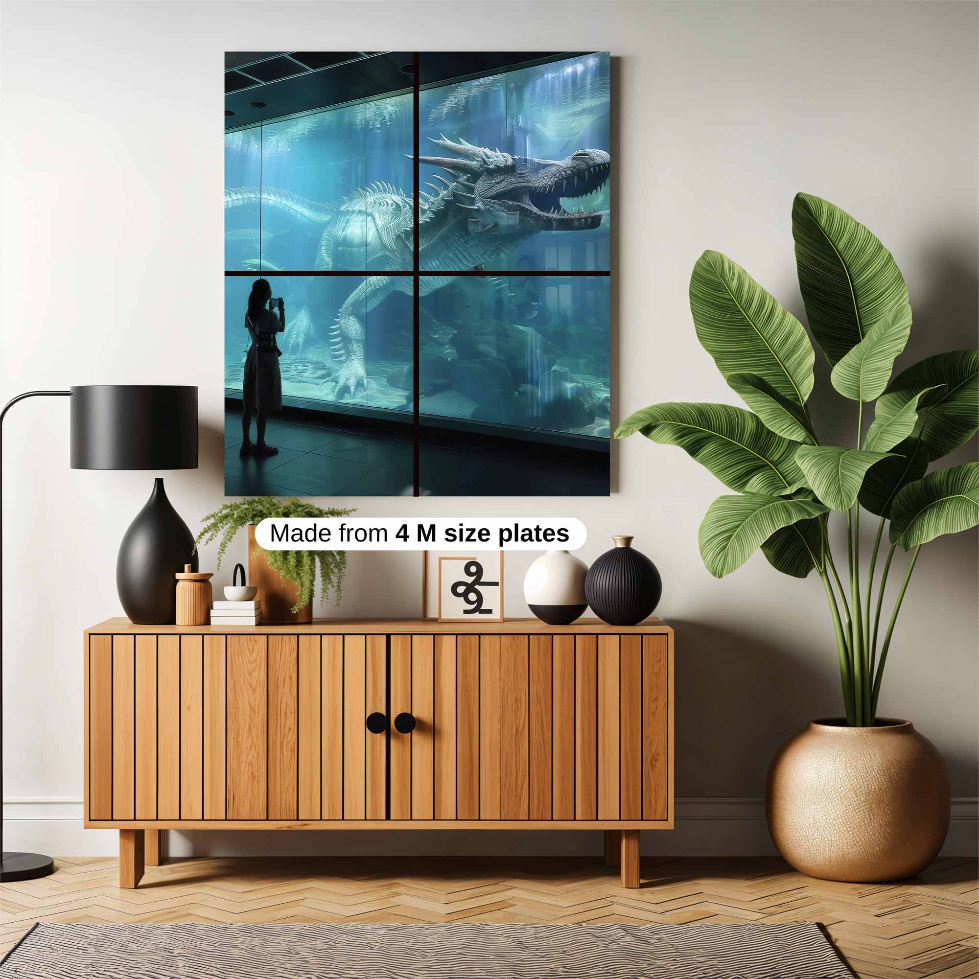 Aquatic Enigma Safe Wall Magnetic / M