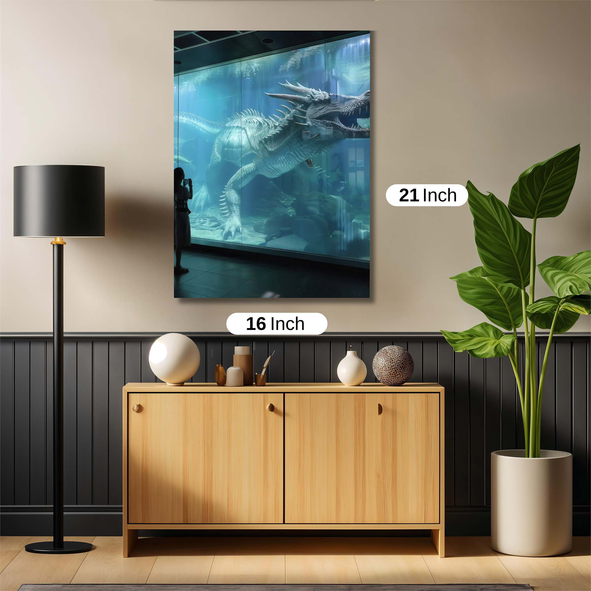 Aquatic Enigma Safe Wall Magnetic / M